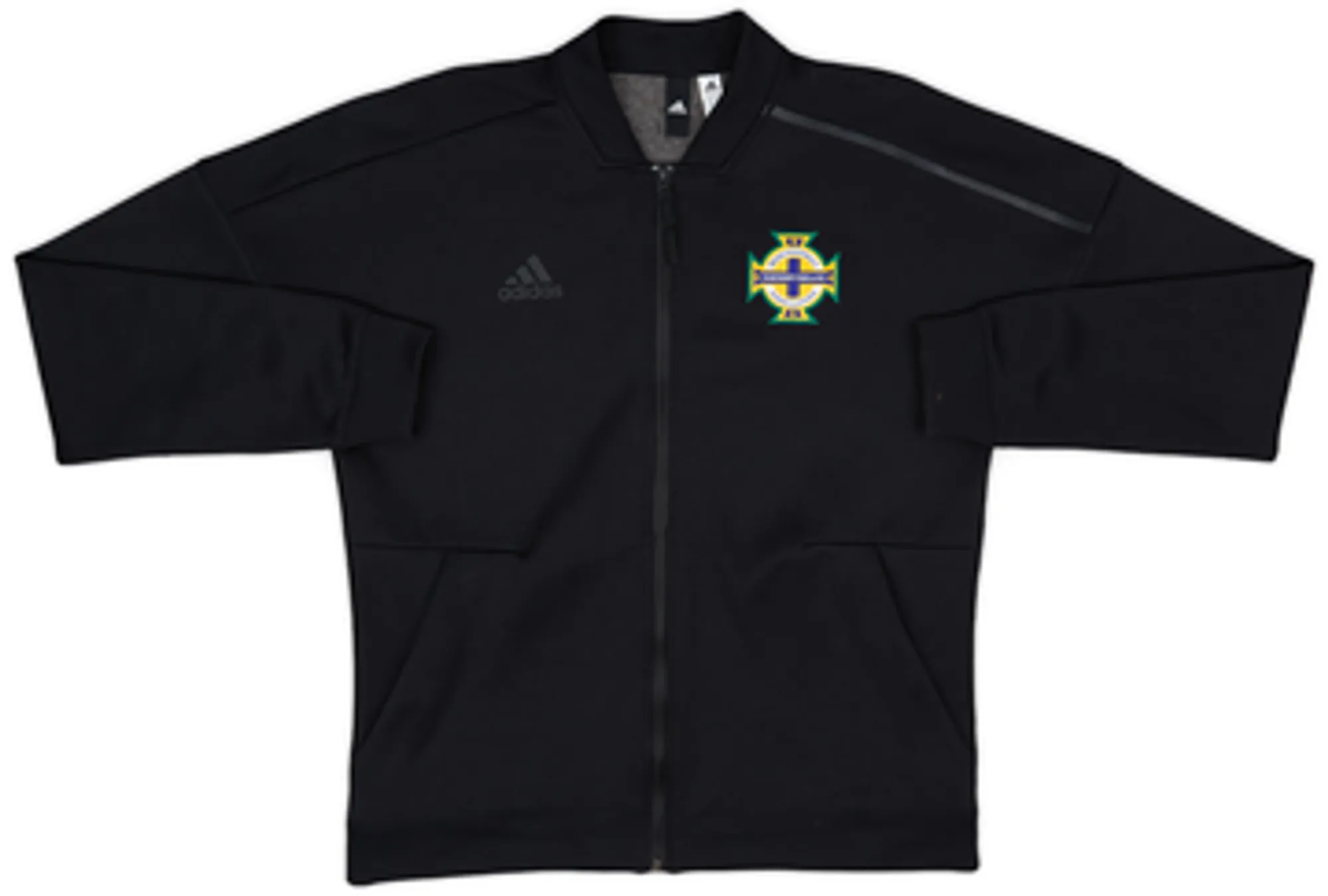 2017-18 Northern Ireland adidas Track Jacket - 8/10 - (L)