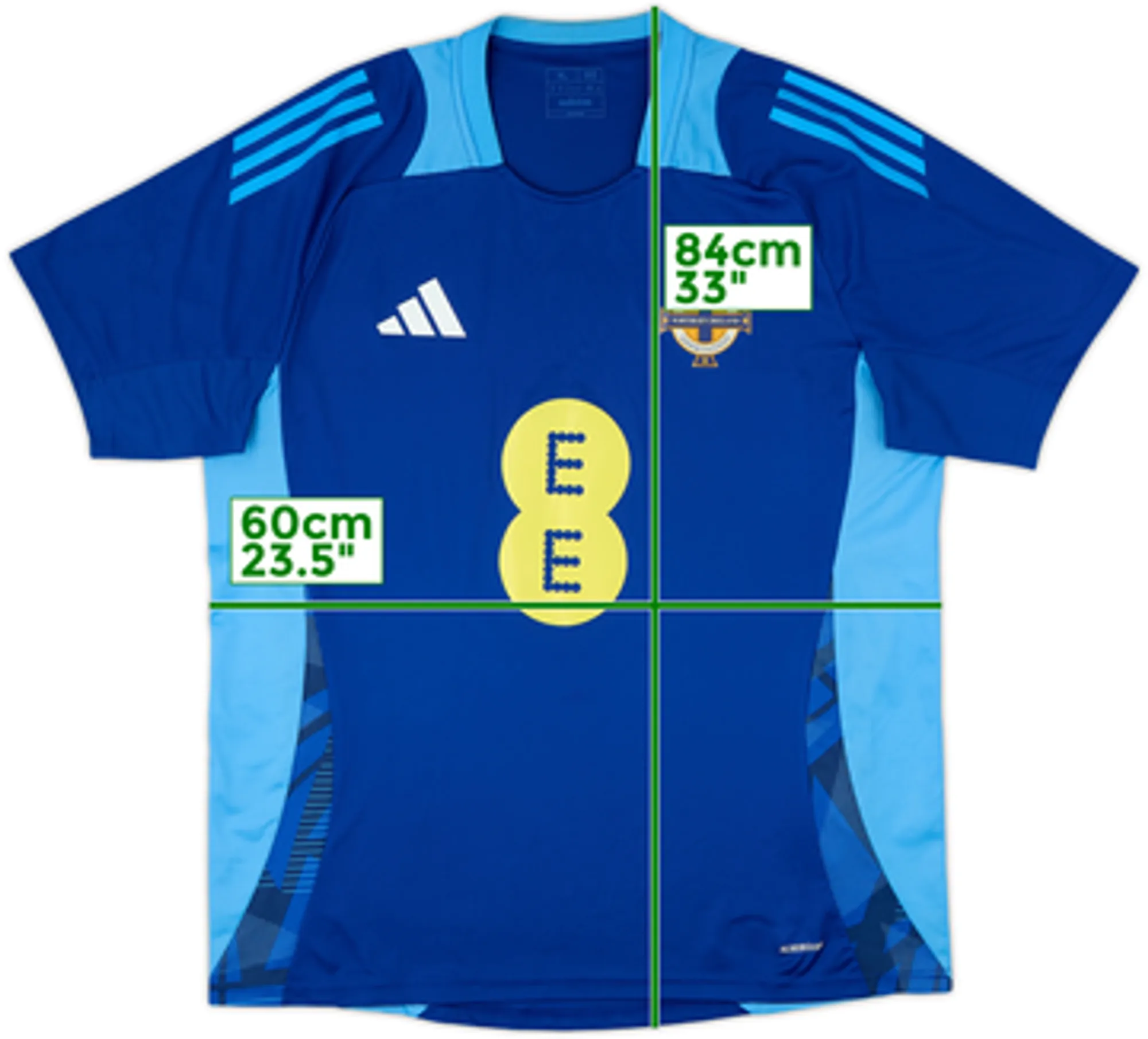 2024-25 Northern Ireland adidas Training Shirt - 7/10 - (M)