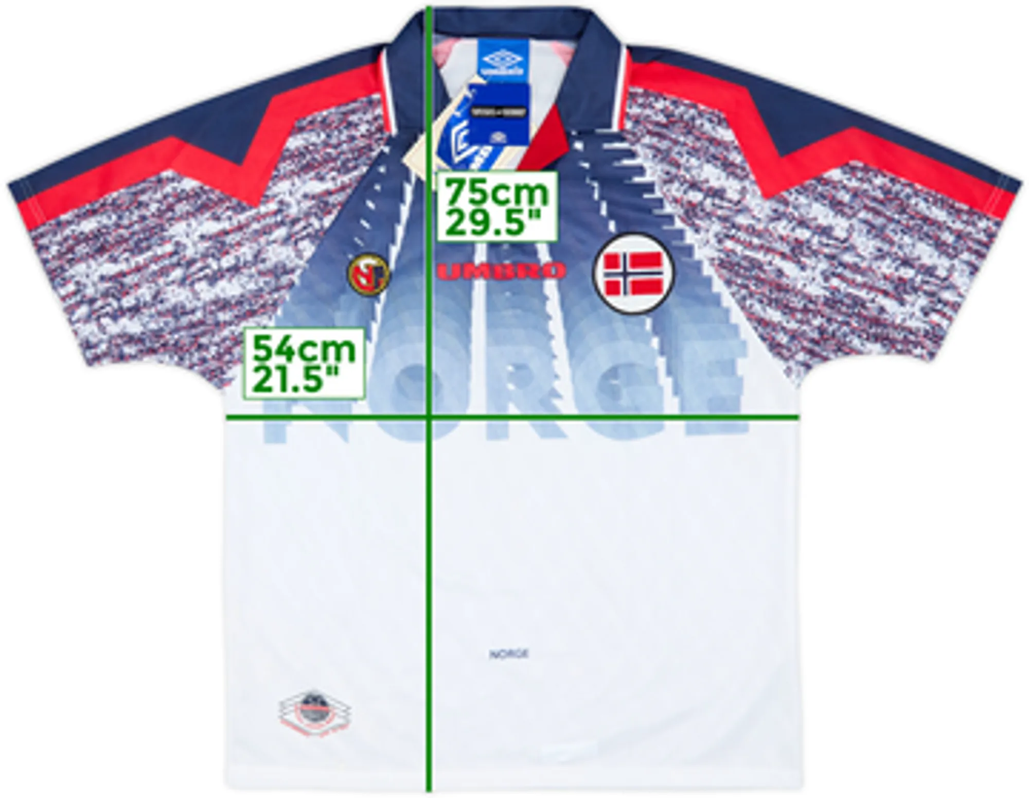 1997-98 Norway Away Shirt (L)