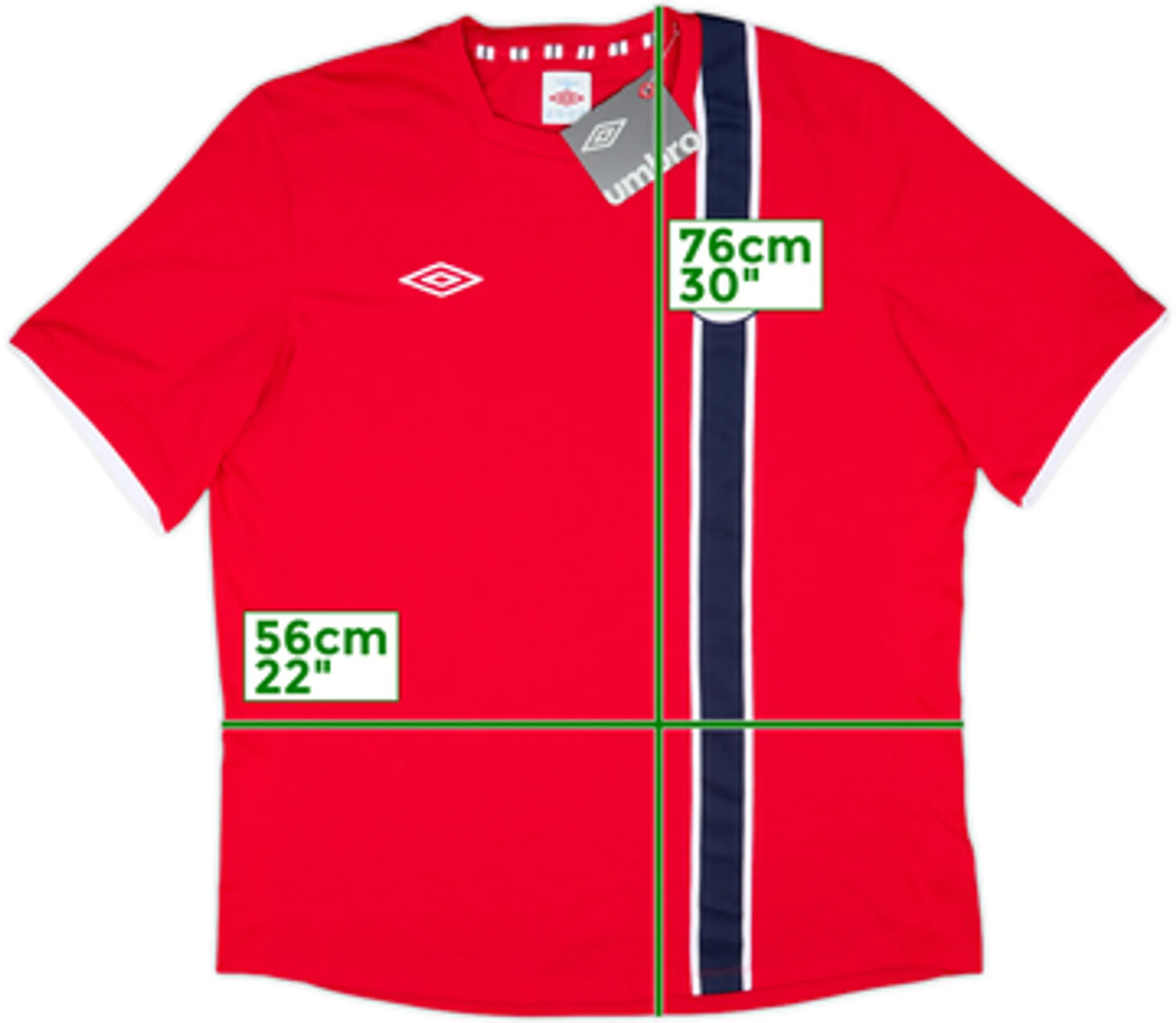 2012-13 Norway Home Shirt (S)