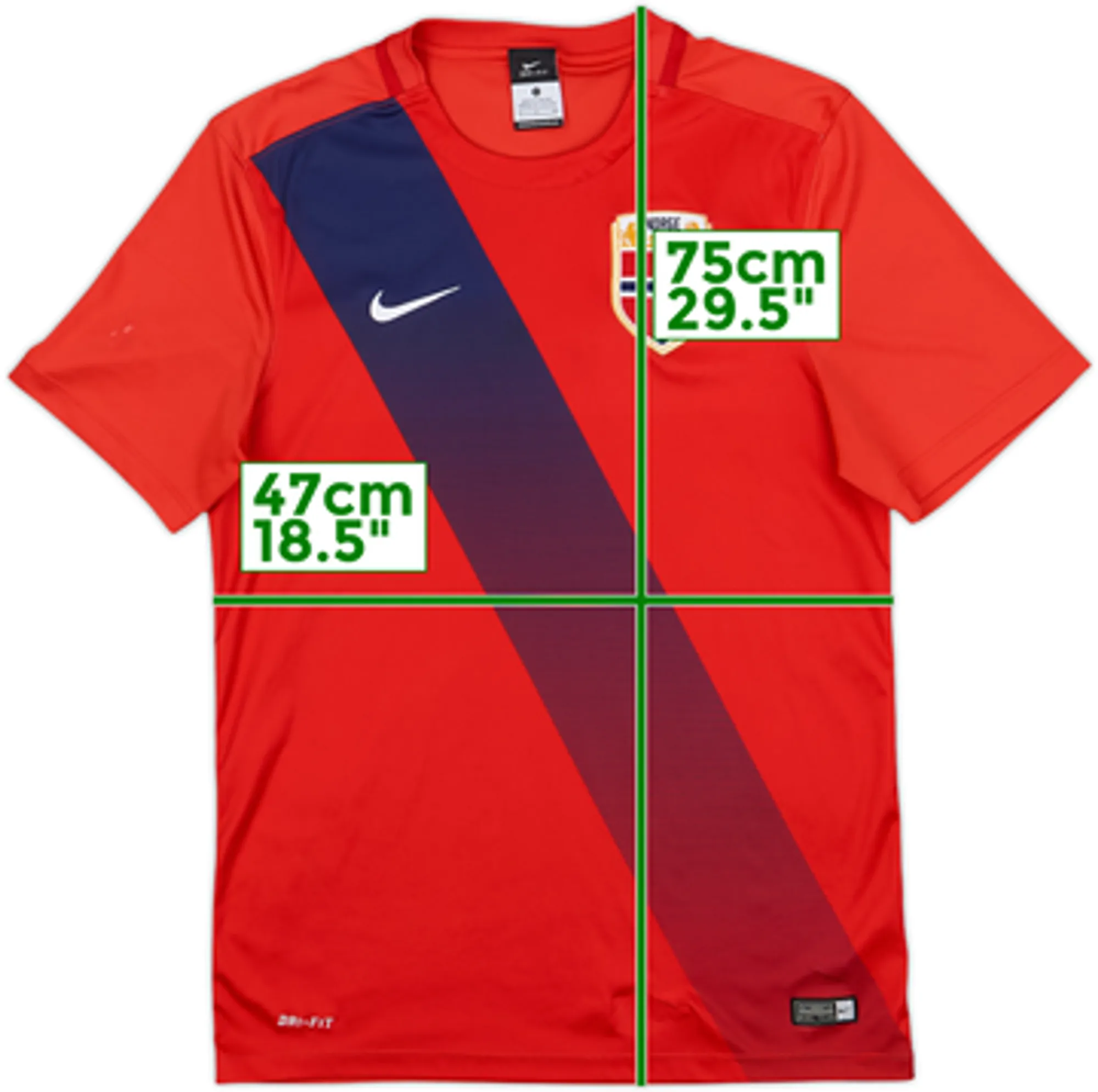 2015-16 Norway Home Shirt - 8/10 - (S)