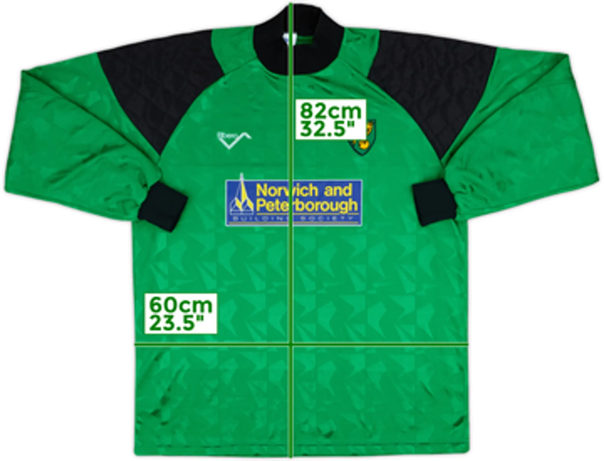 1992-94 Norwich GK Shirt - 9/10 - (XL)