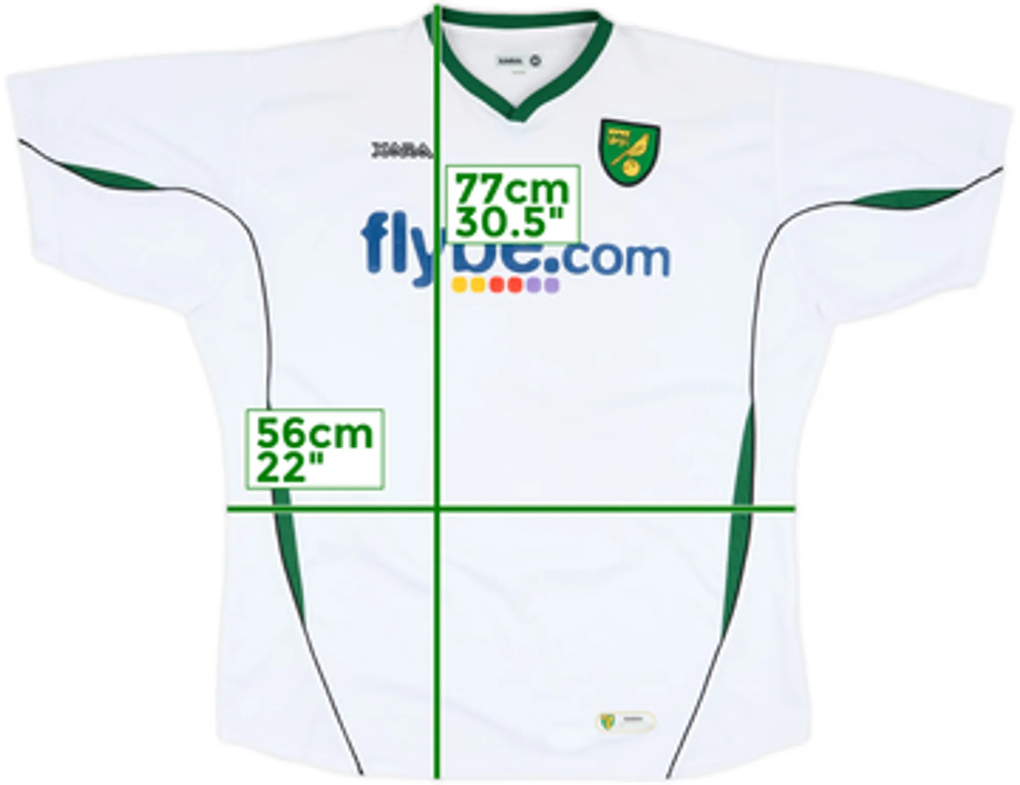 2006-07 Norwich Away Shirt - 7/10 - (XXL)