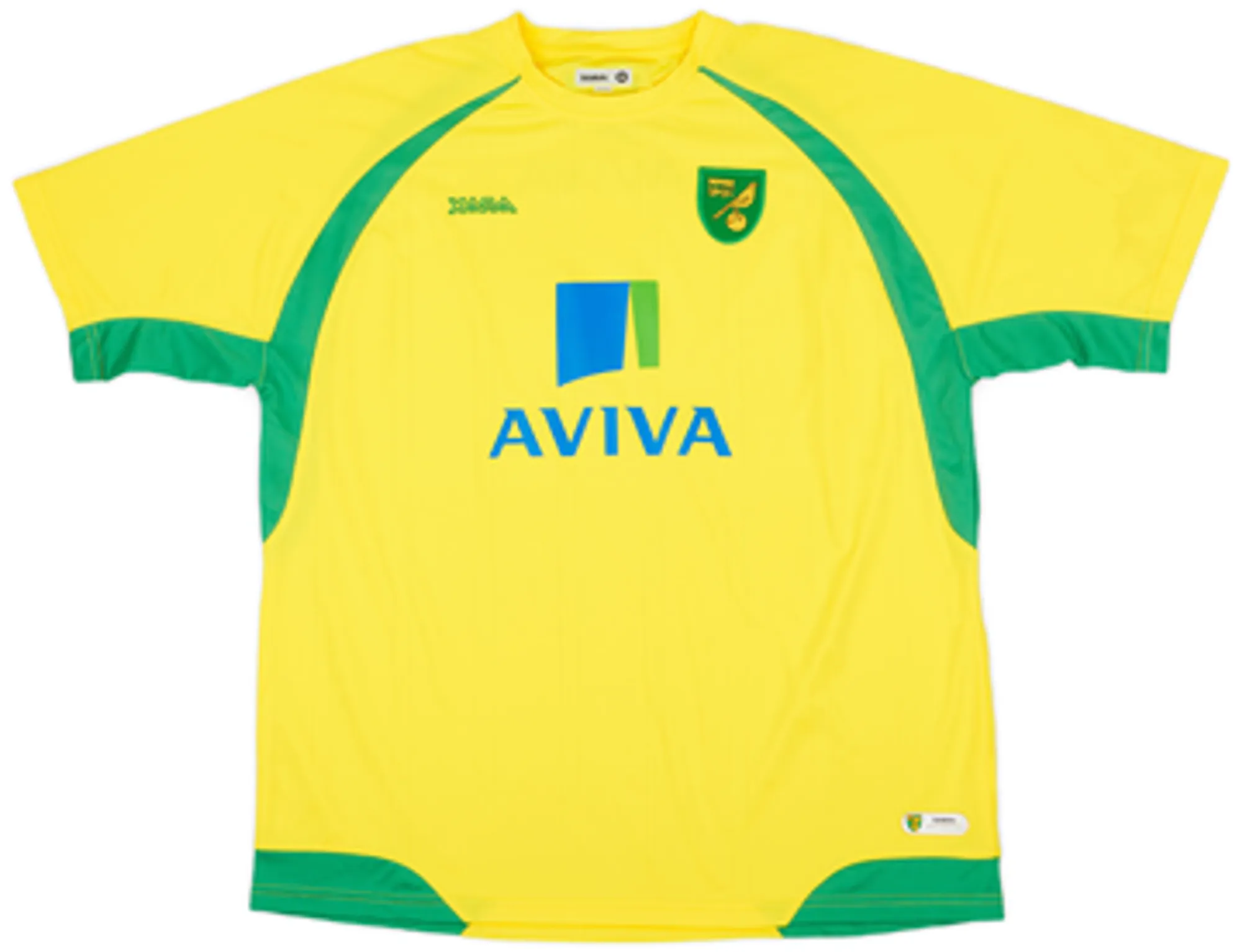 2010-11 Norwich Home Shirt - 10/10 - (XXL)