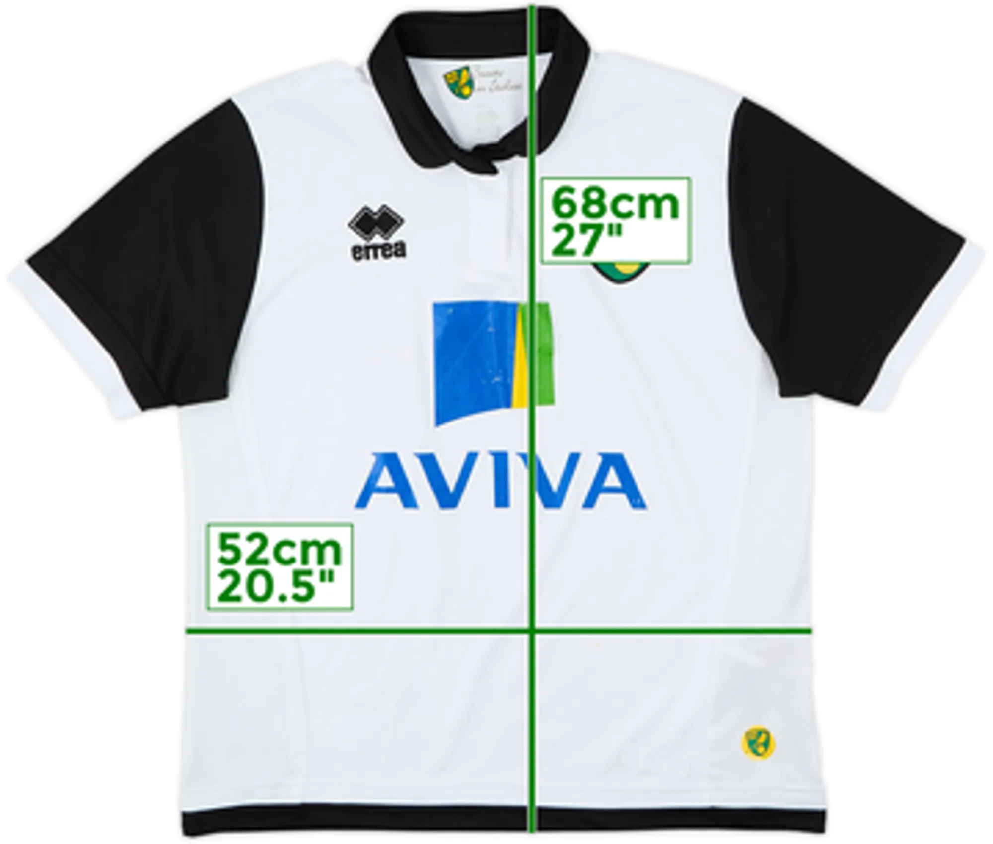 2013-14 Norwich Away Shirt - 5/10 - (L)