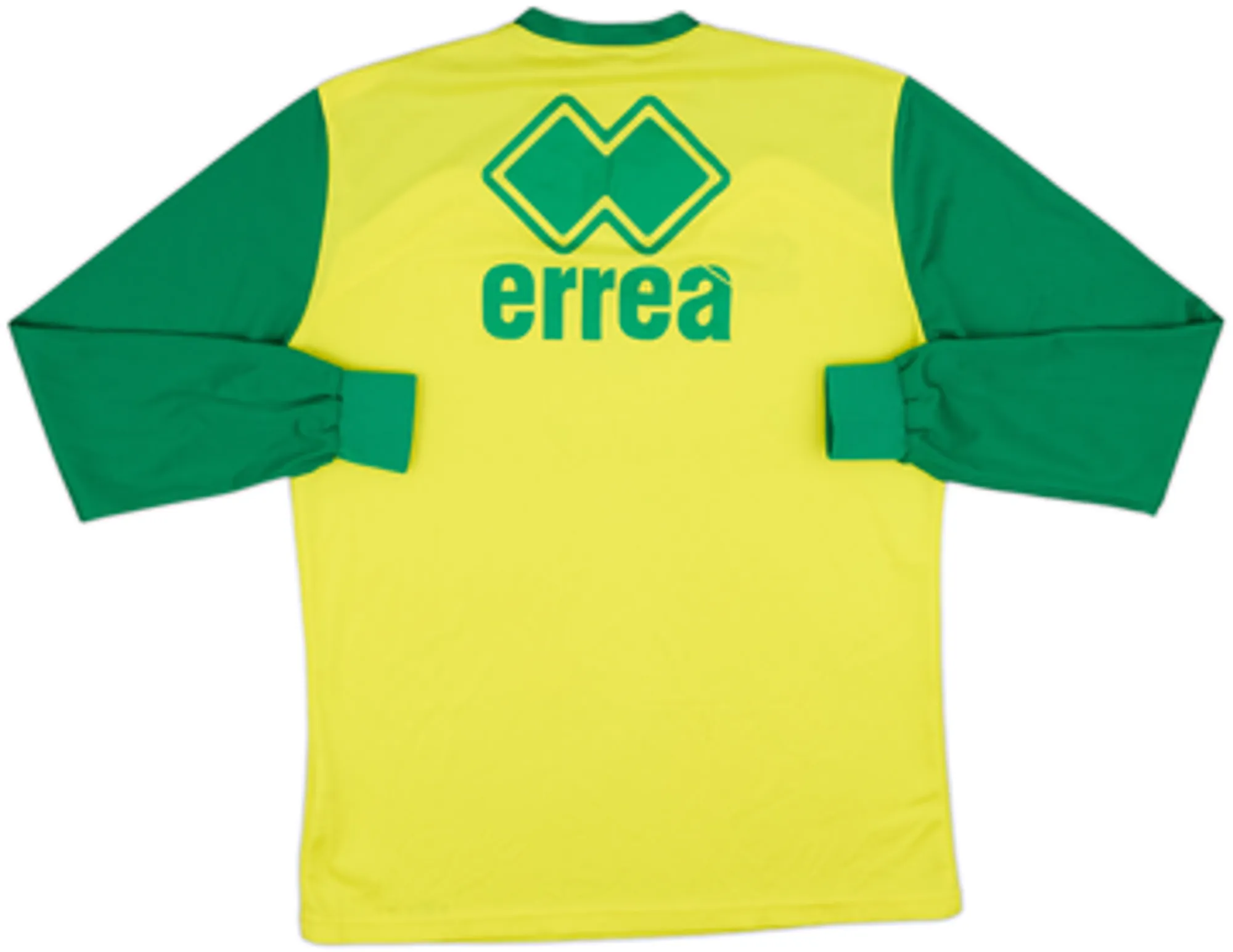 2014-15 Norwich Errea Training L/S Shirt - 8/10 - (L)