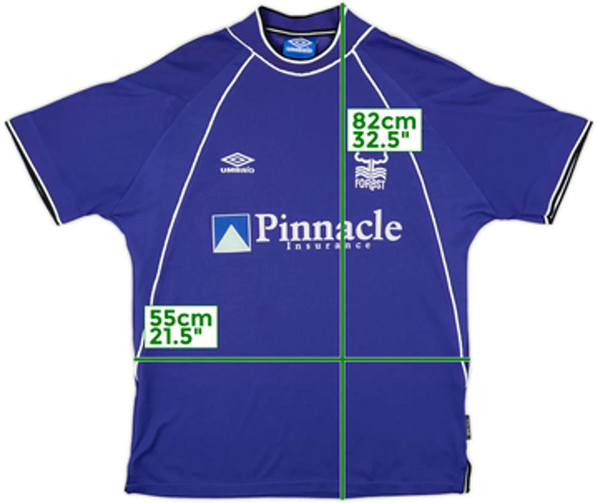 1999-01 Nottingham Forest Away Shirt - 10/10 - (L)