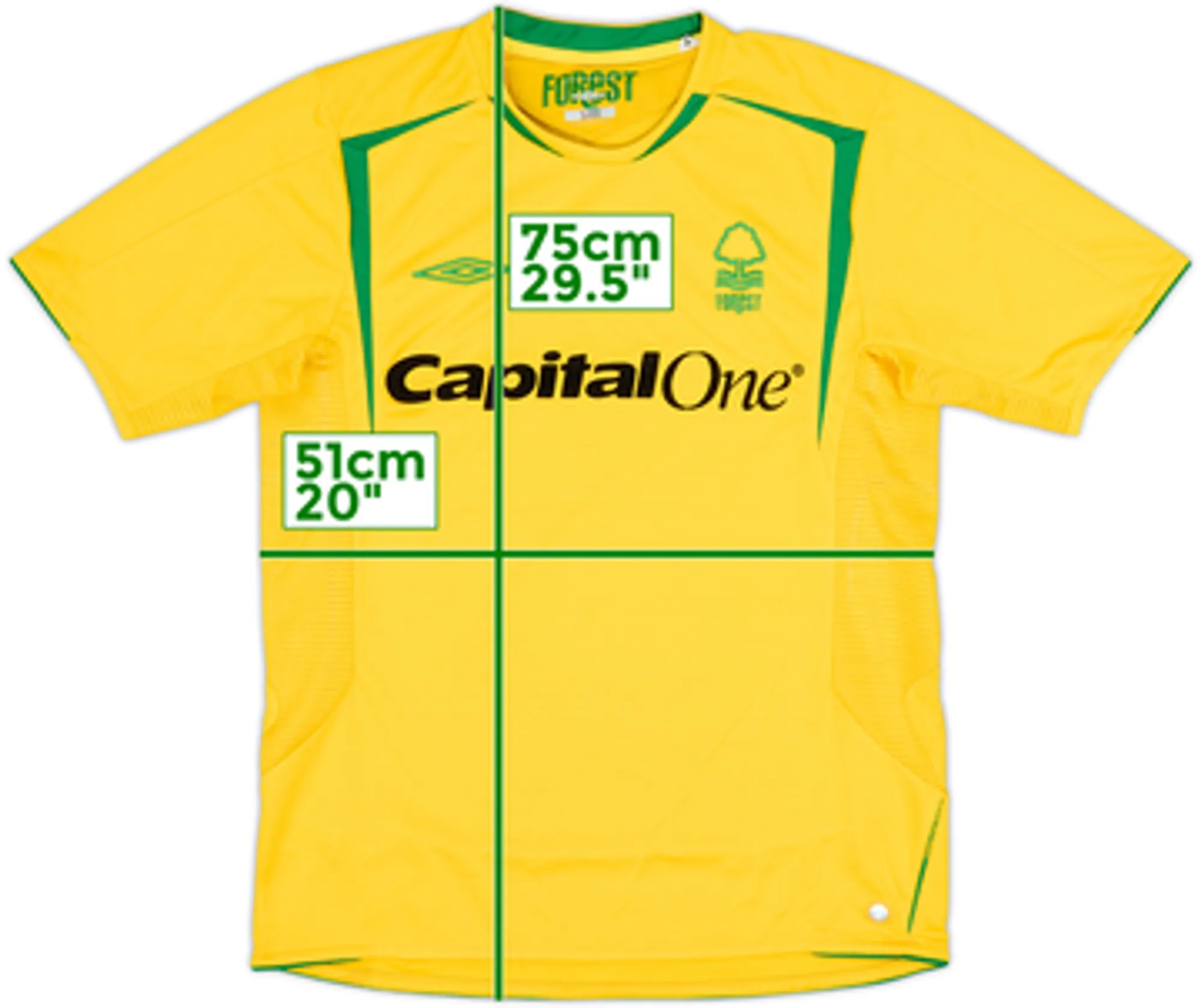 2005-06 Nottingham Forest Away Shirt - 8/10 - (M)