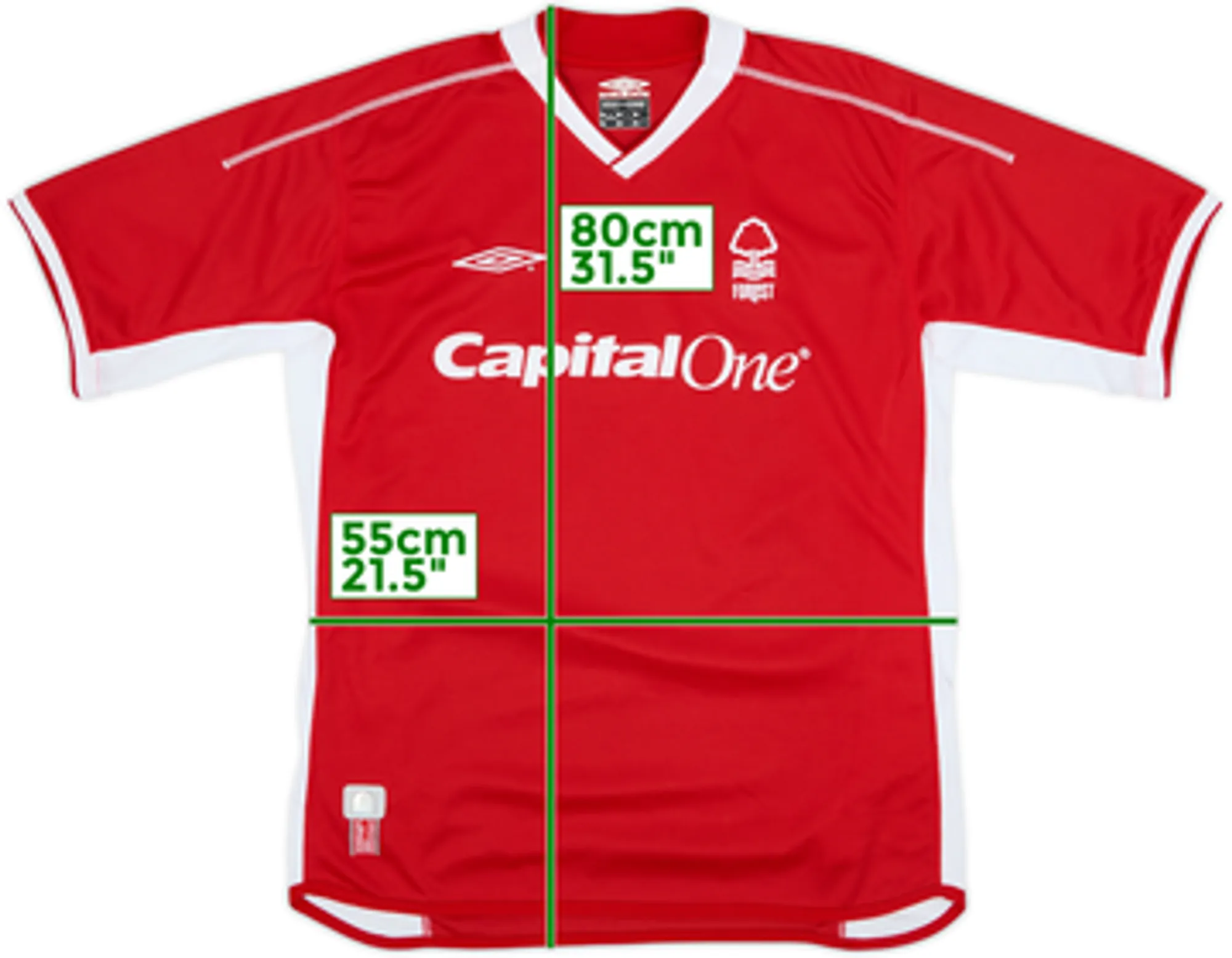 2003-04 Nottingham Forest Home Shirt - 8/10 - (L)