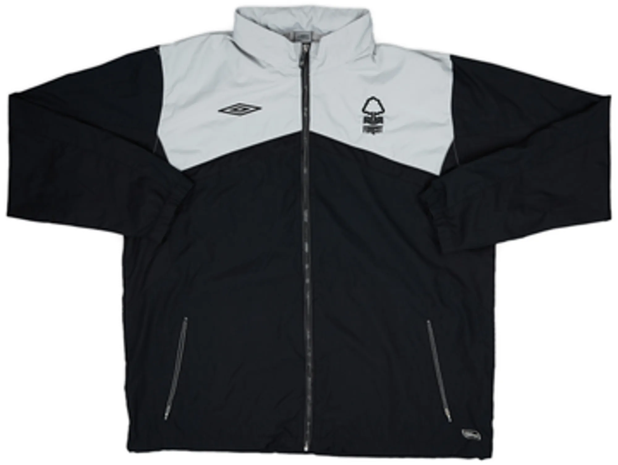2005-06 Nottingham Forest Umbro Hooded Rain Jacket - 8/10 - (XXL)