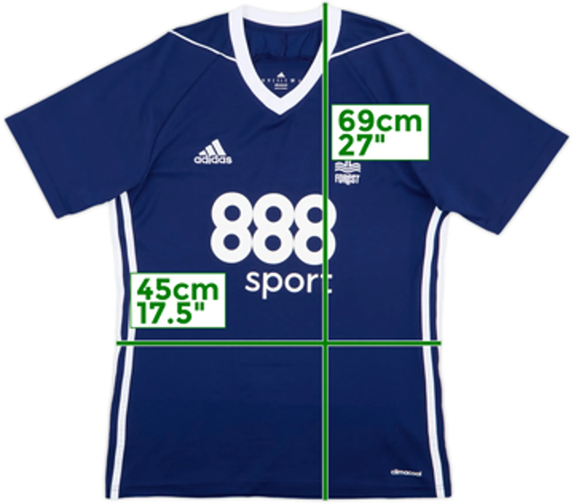 2017-18 Nottingham Forest Away Shirt - 7/10 - (M)