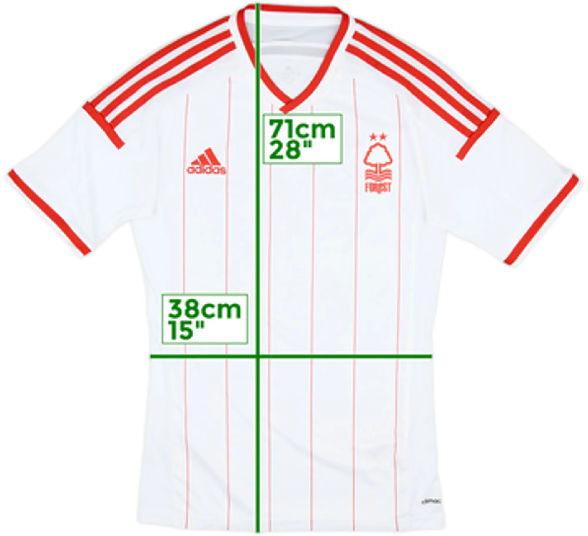 2014-15 Nottingham Forest Away Shirt - 8/10 - (S)