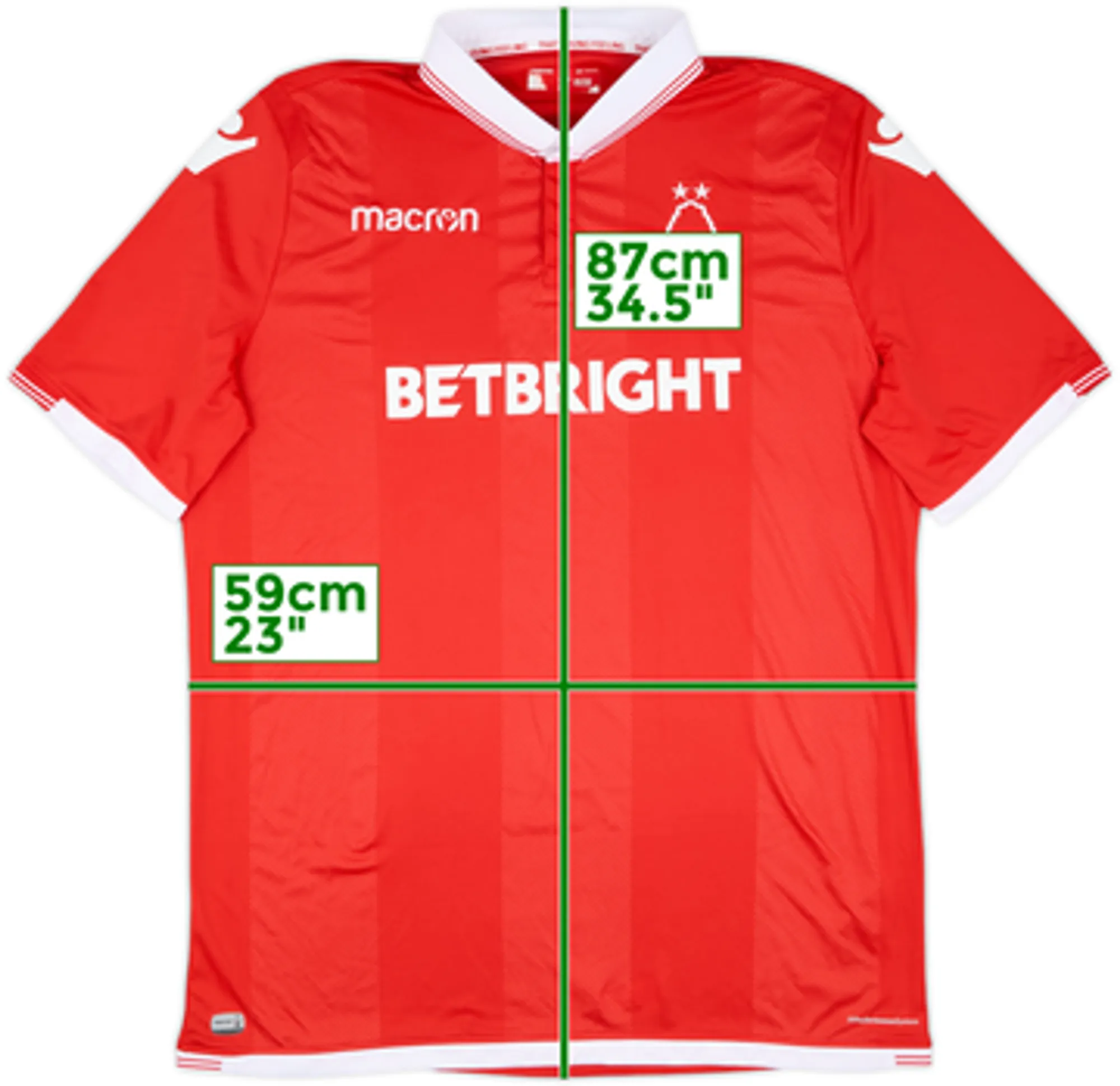 2018-19 Nottingham Forest Home Shirt - 9/10 - (4XL)