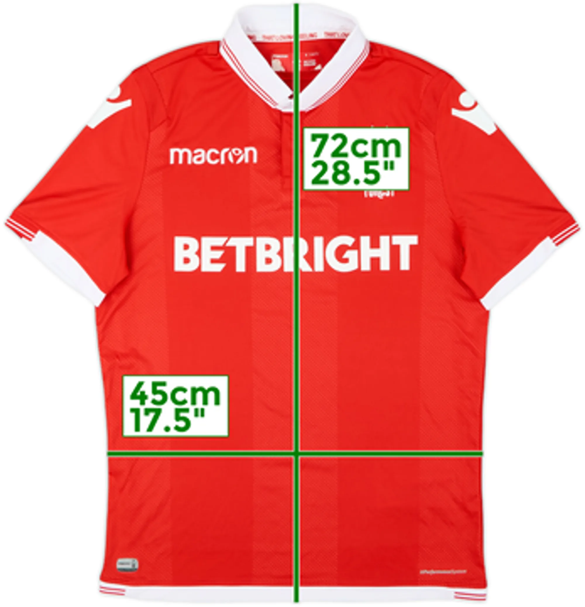 2018-19 Nottingham Forest Home Shirt - 10/10 - (S)