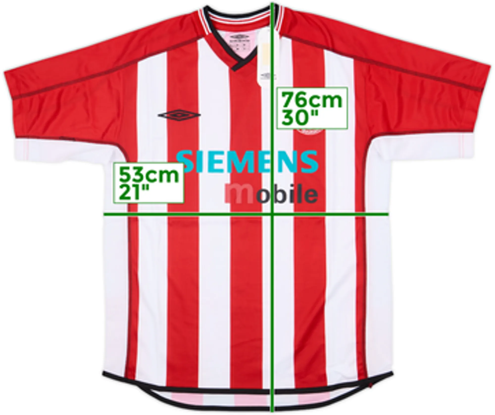 2002-03 Olympiakos Home Shirt (M)