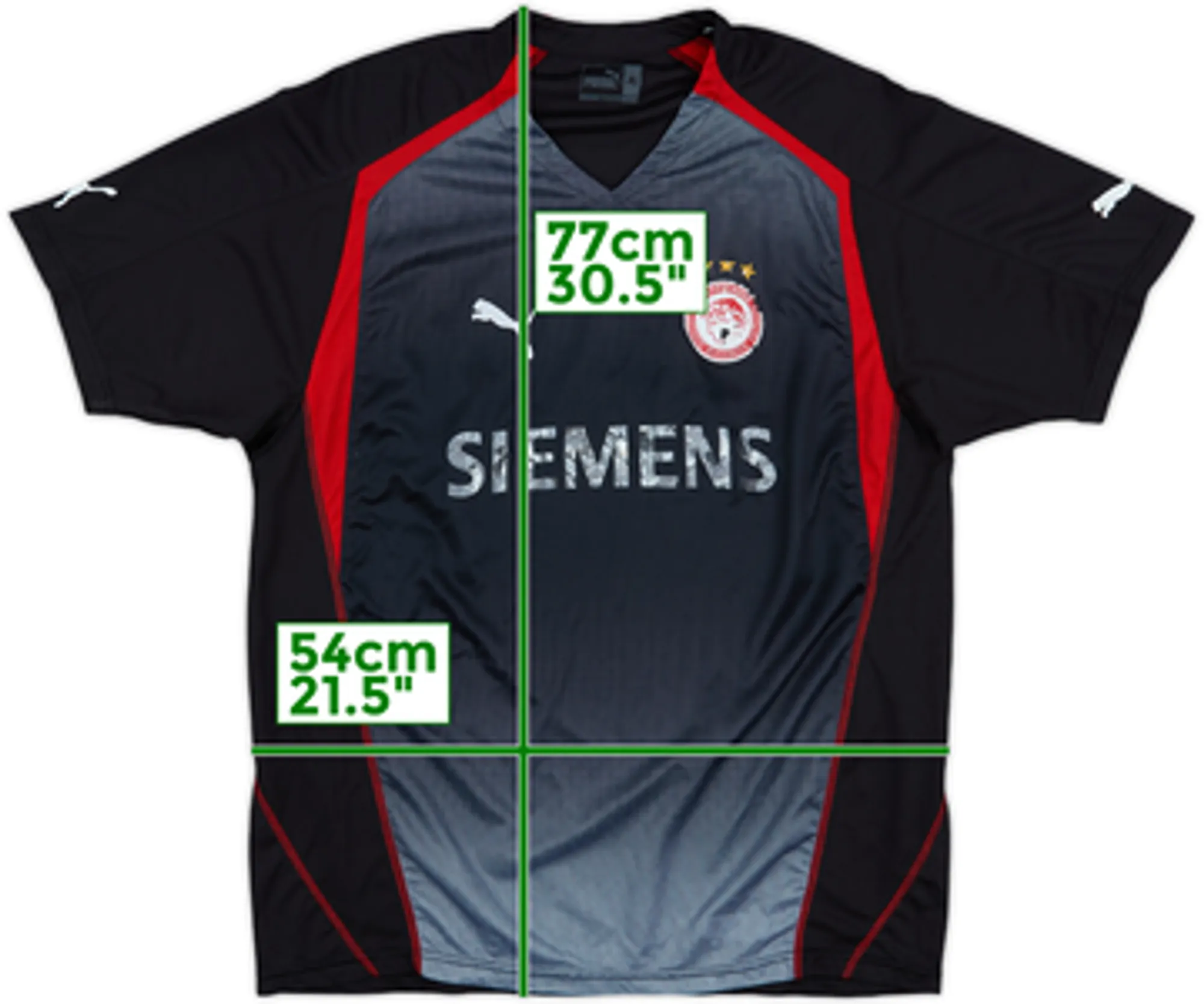 2005-06 Olympiakos Away Shirt - 5/10 - (XL)