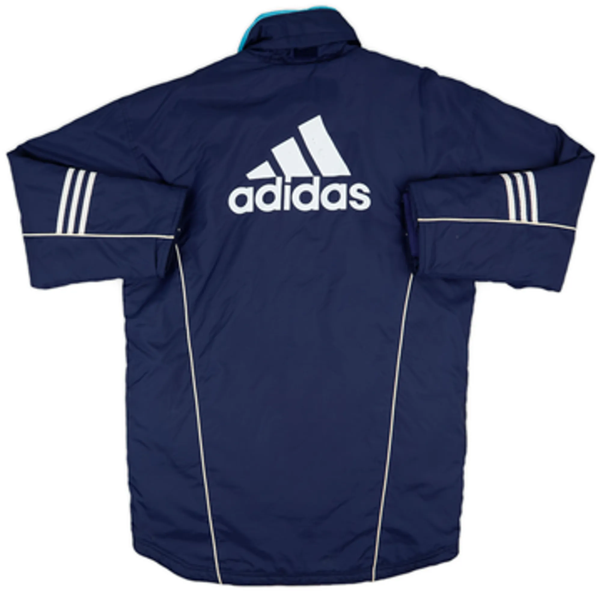 1999-00 Olympique Marseille adidas Bench Coat - 8/10 - (L)