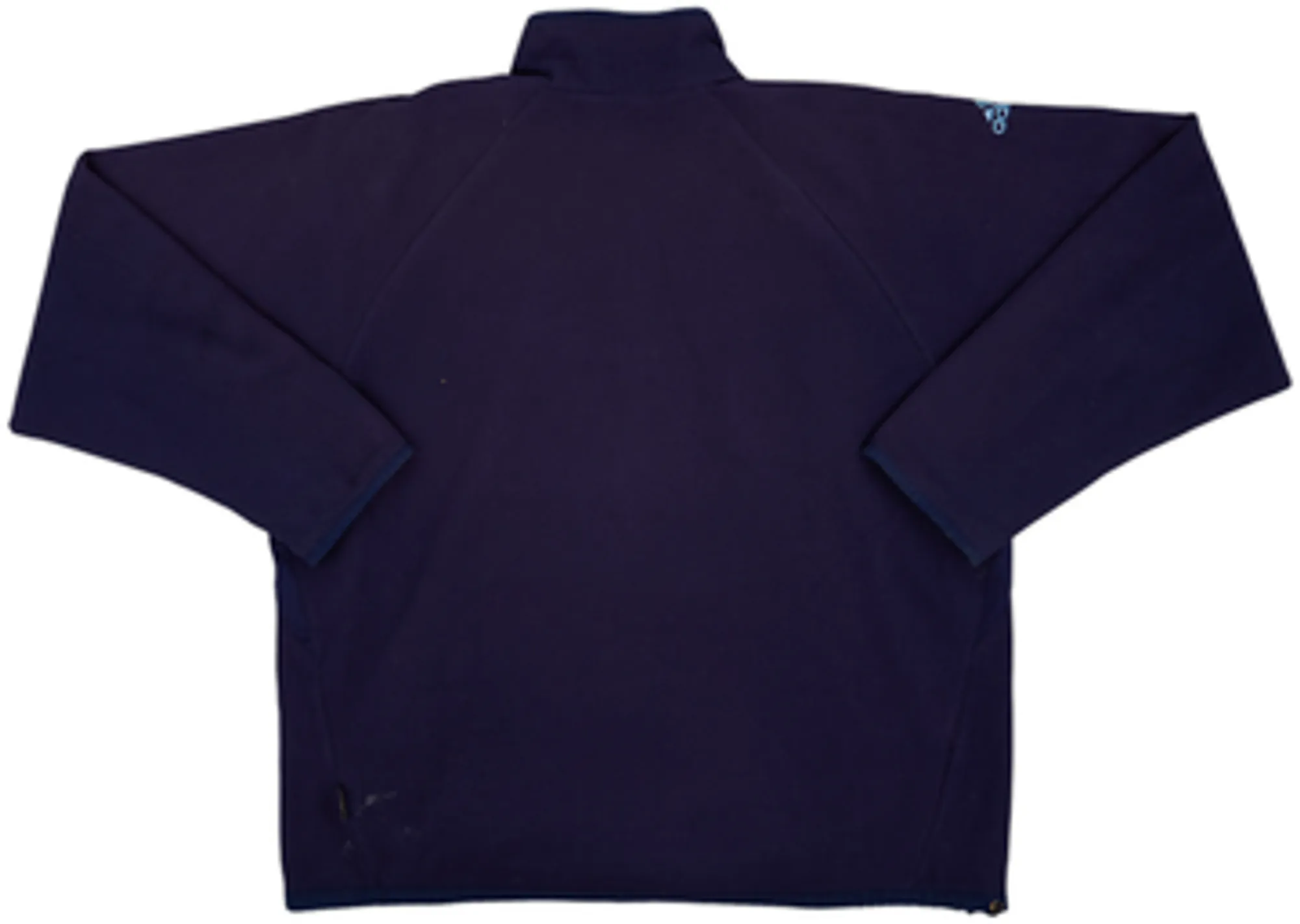 2002-03 Olympique Marseille adidas 1/4 Zip Reversible Jacket - 7/10 - (L)