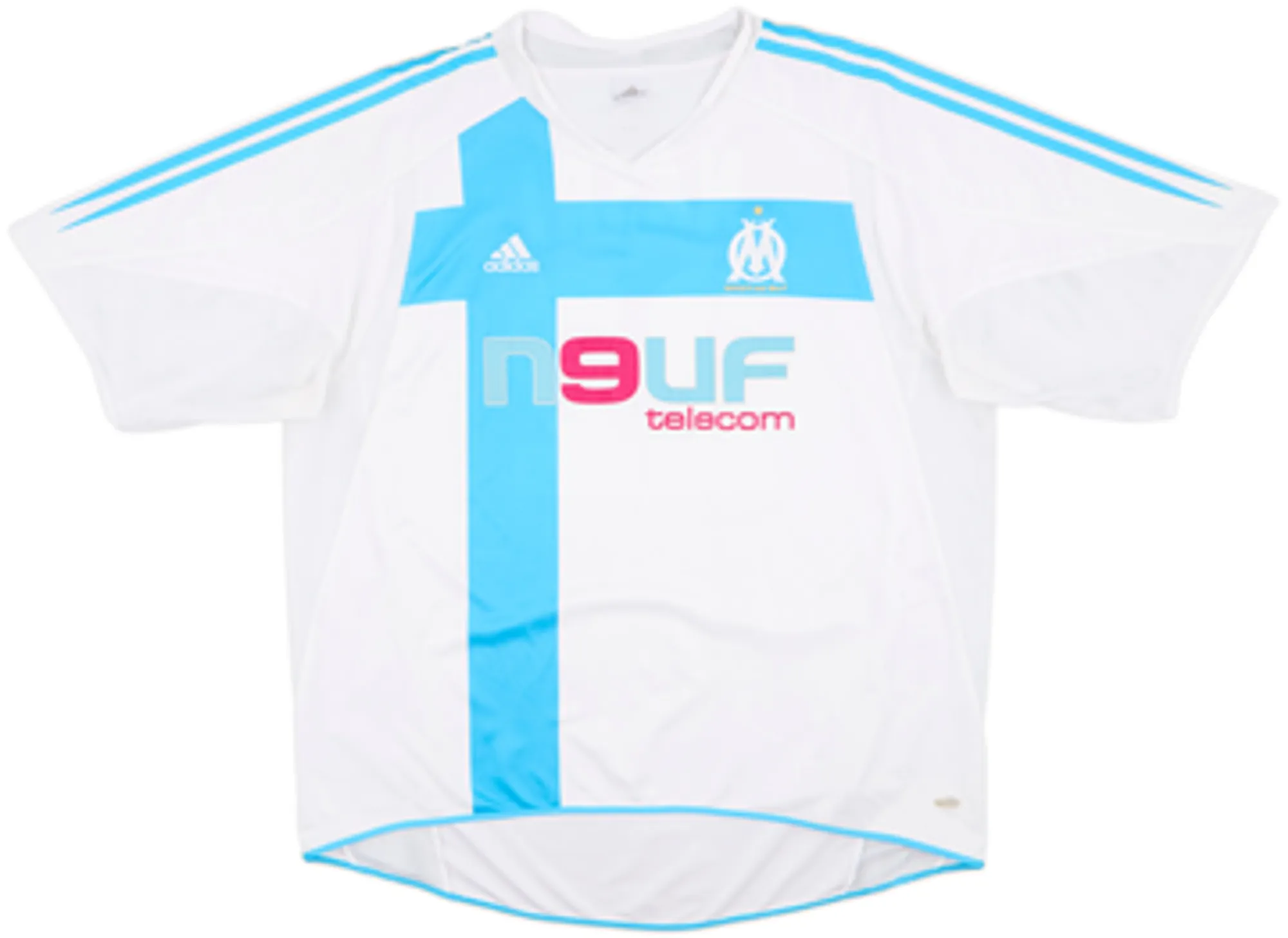 2004-05 Olympique Marseille Home Shirt Nasri #22 - 7/10 - (XXL)