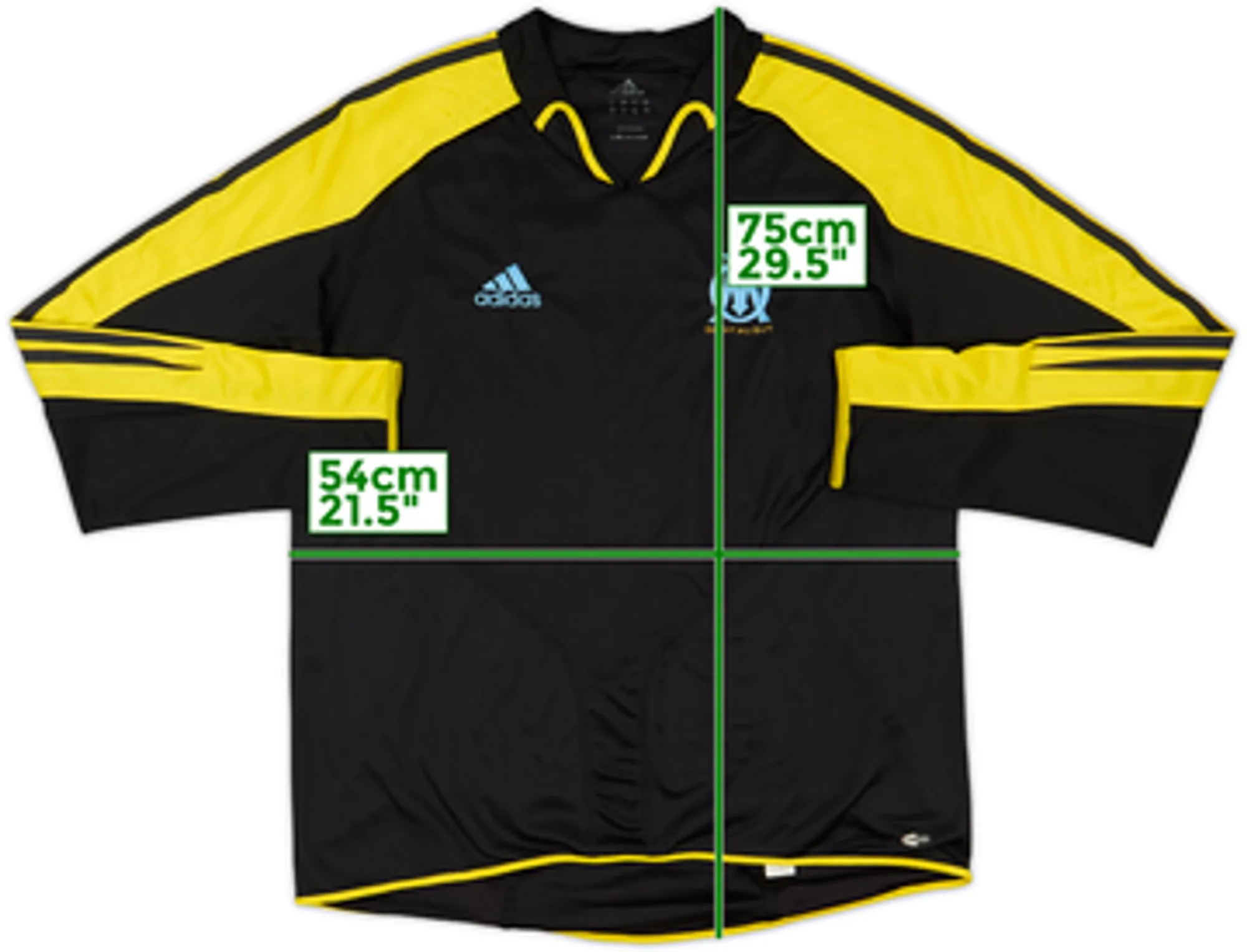 2004-05 Olympique Marseille Player Issue Third L/S Shirt - 8/10 - (L)