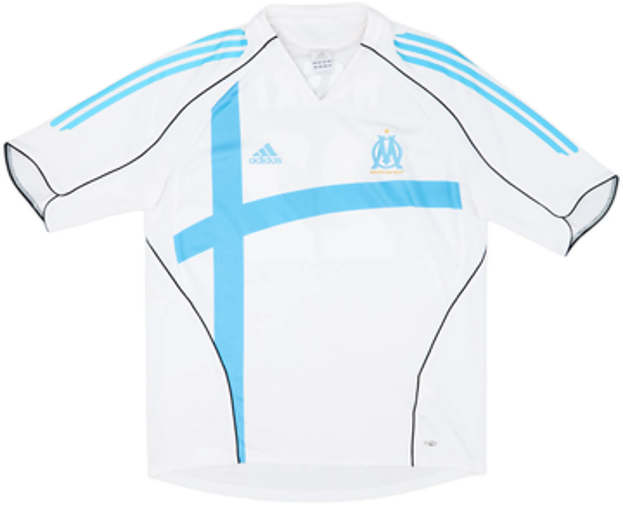 2005-06 Olympique Marseille Home Shirt Nasri #22 - 8/10 - (L)