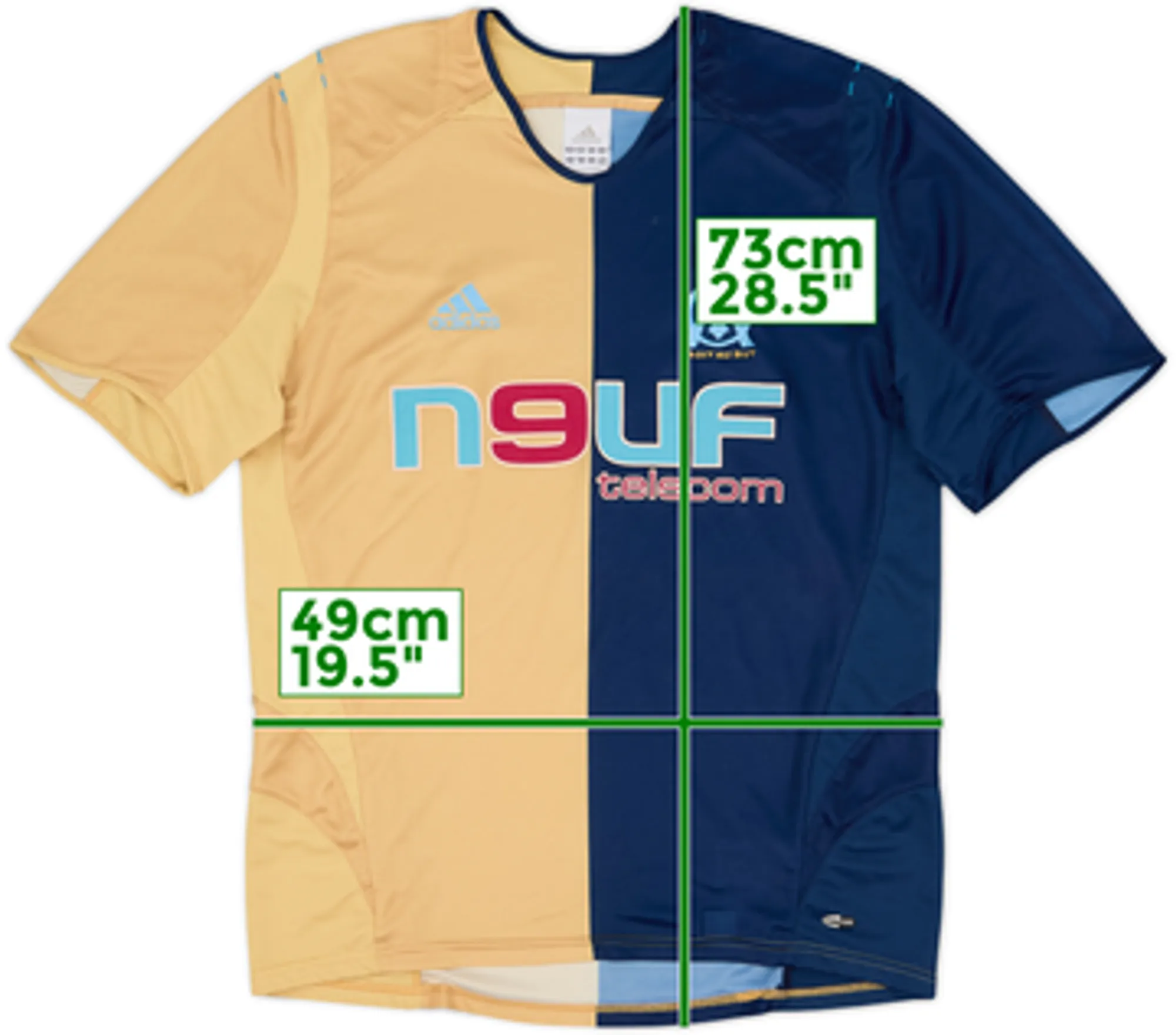 2005-06 Olympique Marseille Third Shirt - 4/10 - (XL)