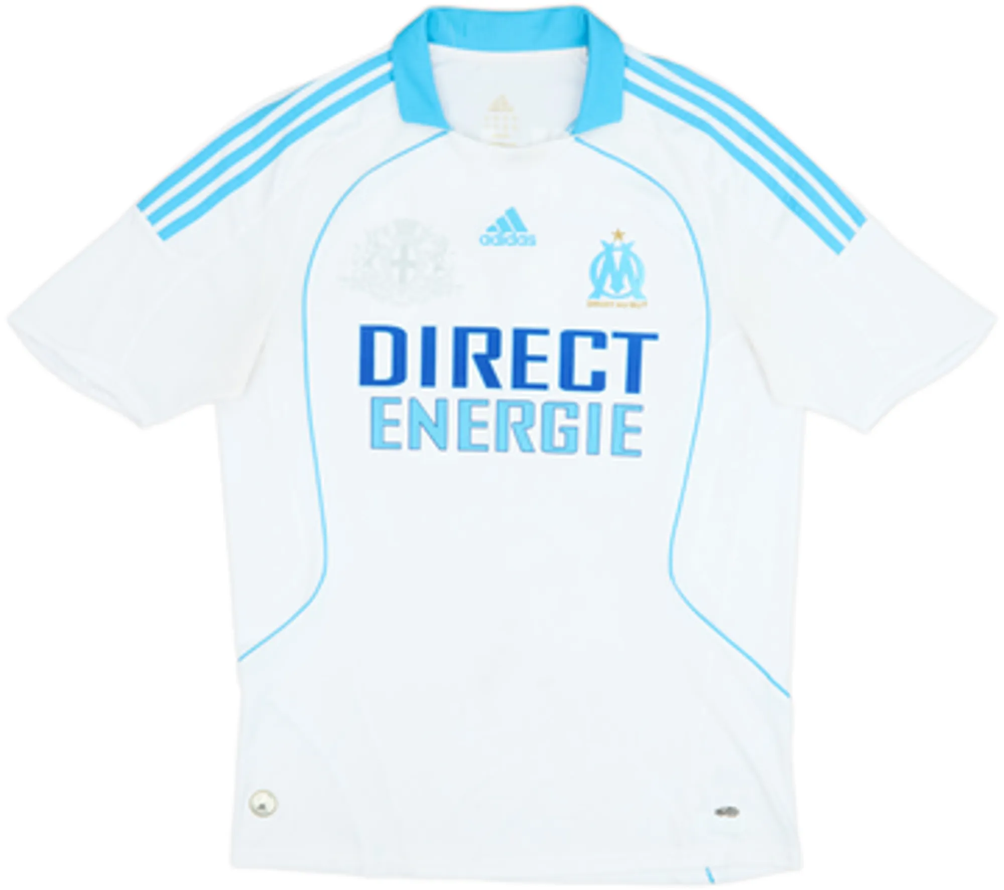 2008-09 Olympique Marseille Home Shirt Ben Arfa #20 - 7/10 - (L)