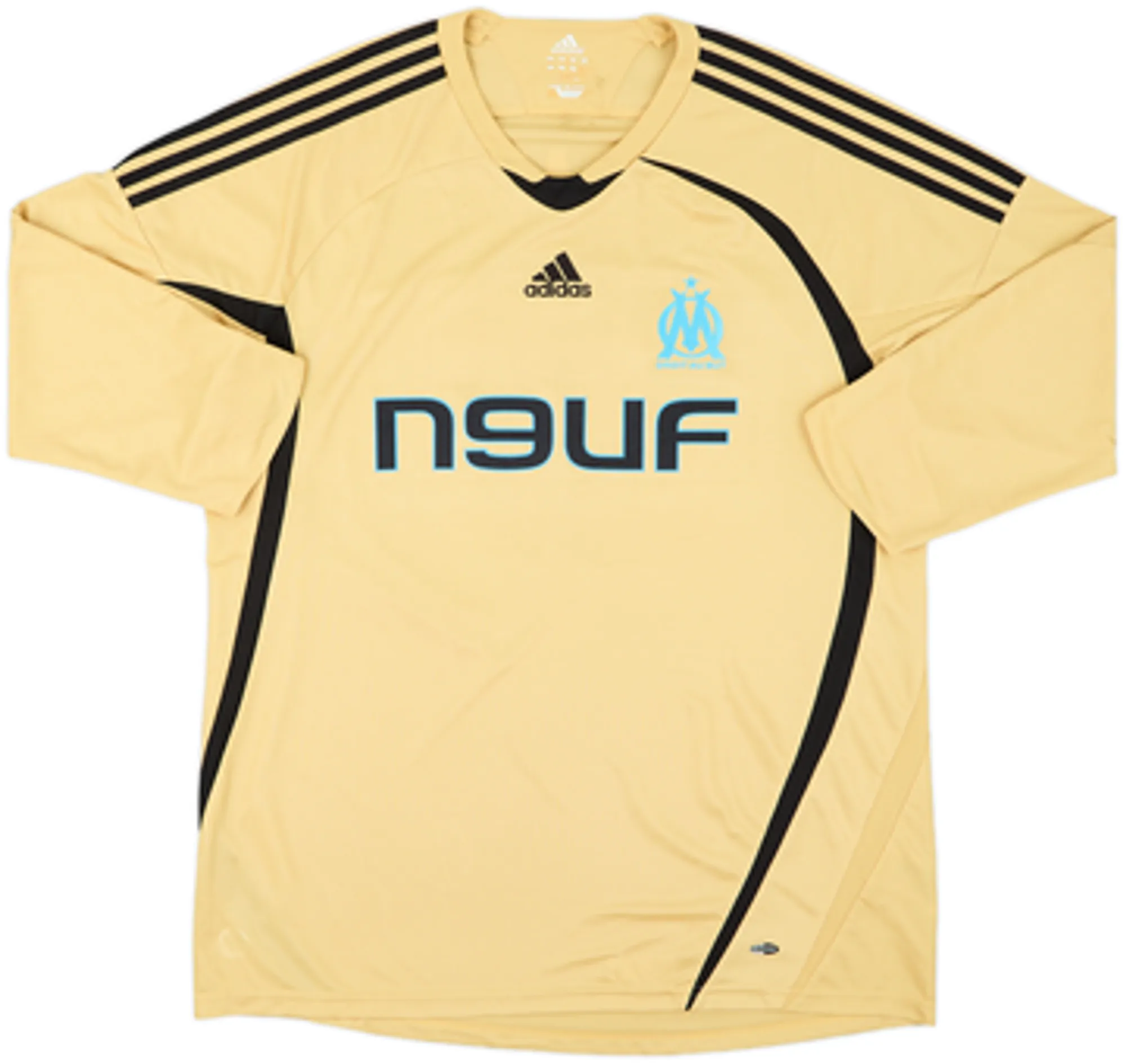 2008-09 Olympique Marseille Third L/S Shirt Ben Arfa #20 - 8/10 - (XL)