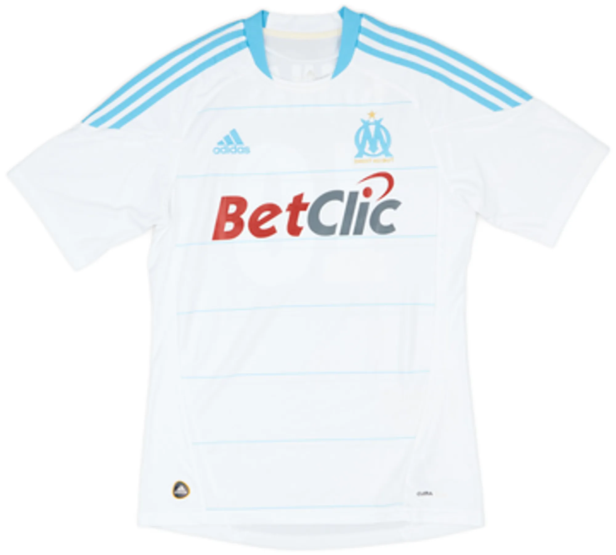 2010-11 Olympique Marseille Home Shirt Gignac #10 - 8/10 - (S)