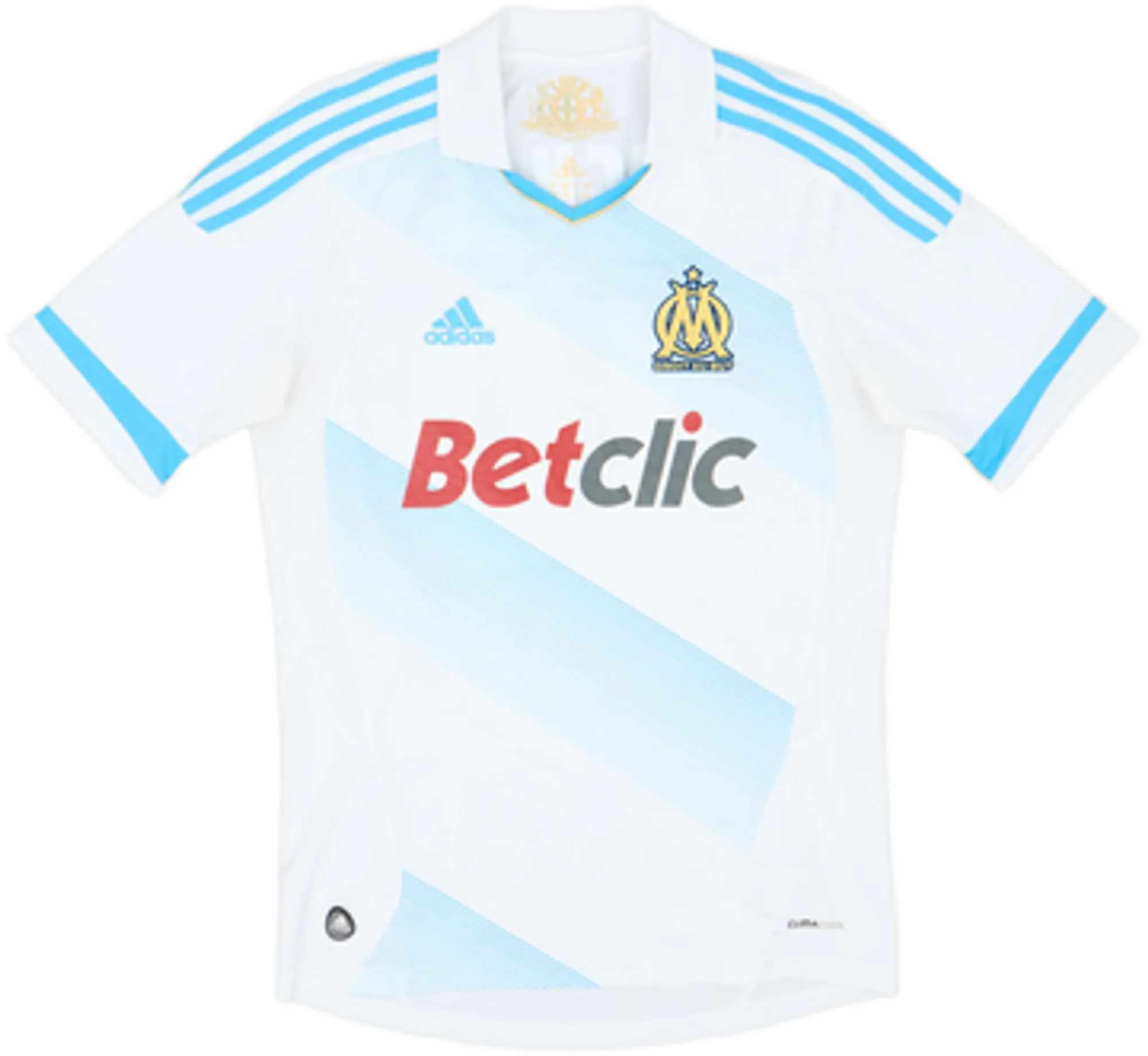2011-12 Olympique Marseille Home Shirt Gignac #10 - 8/10 - (L)