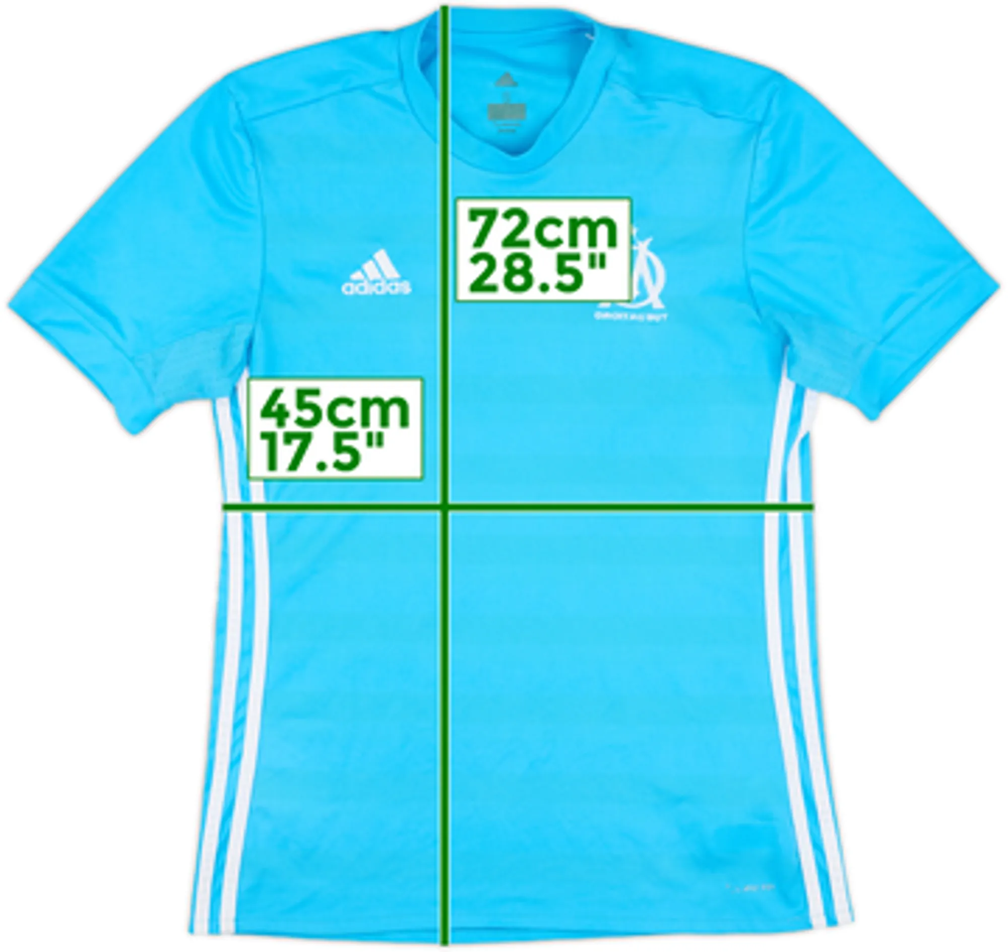 2017-18 Olympique Marseille Away Shirt - 6/10 - (S)