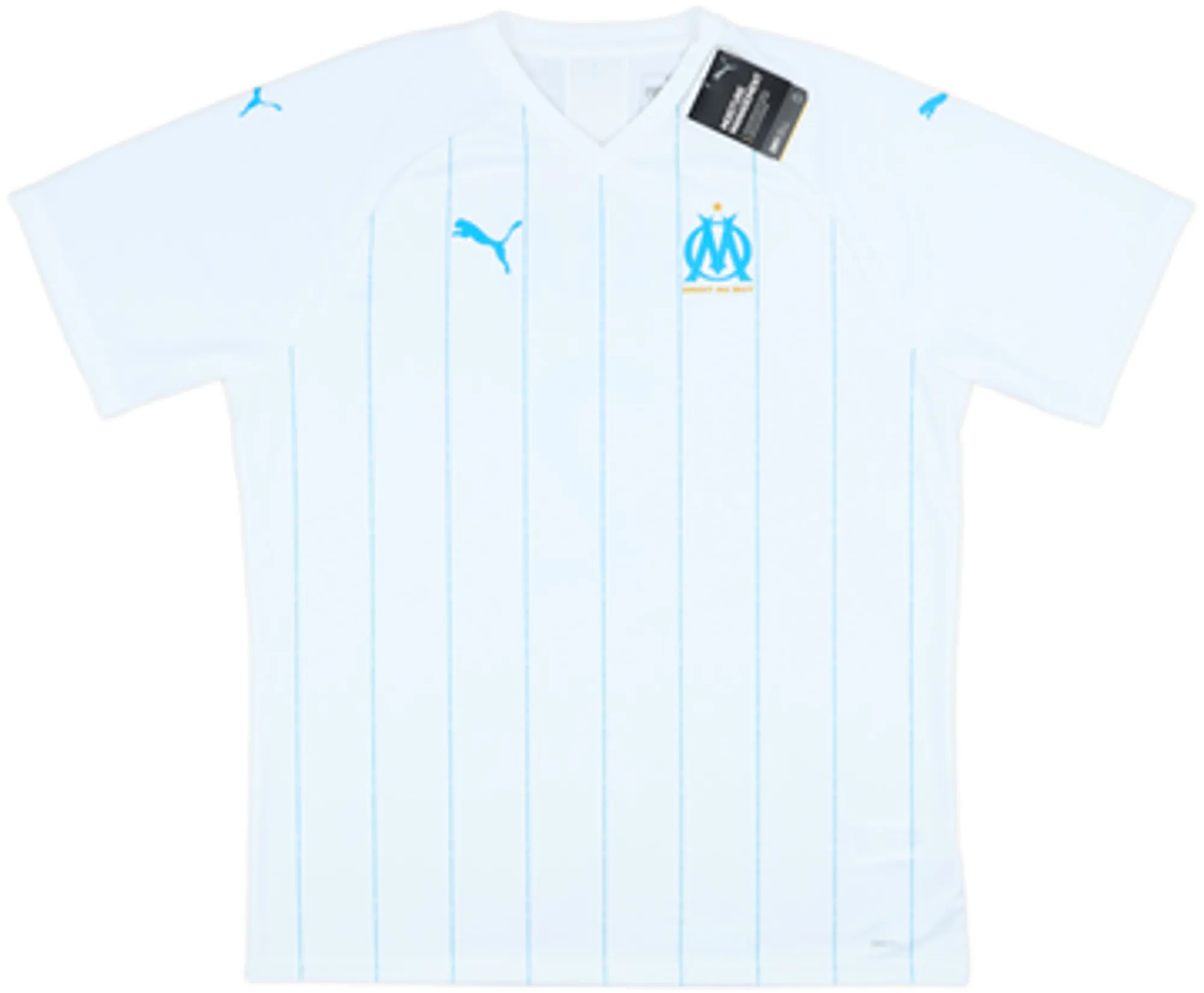 2019-20 Olympique Marseille Authentic Home Shirt Sakai #2 (XXL)