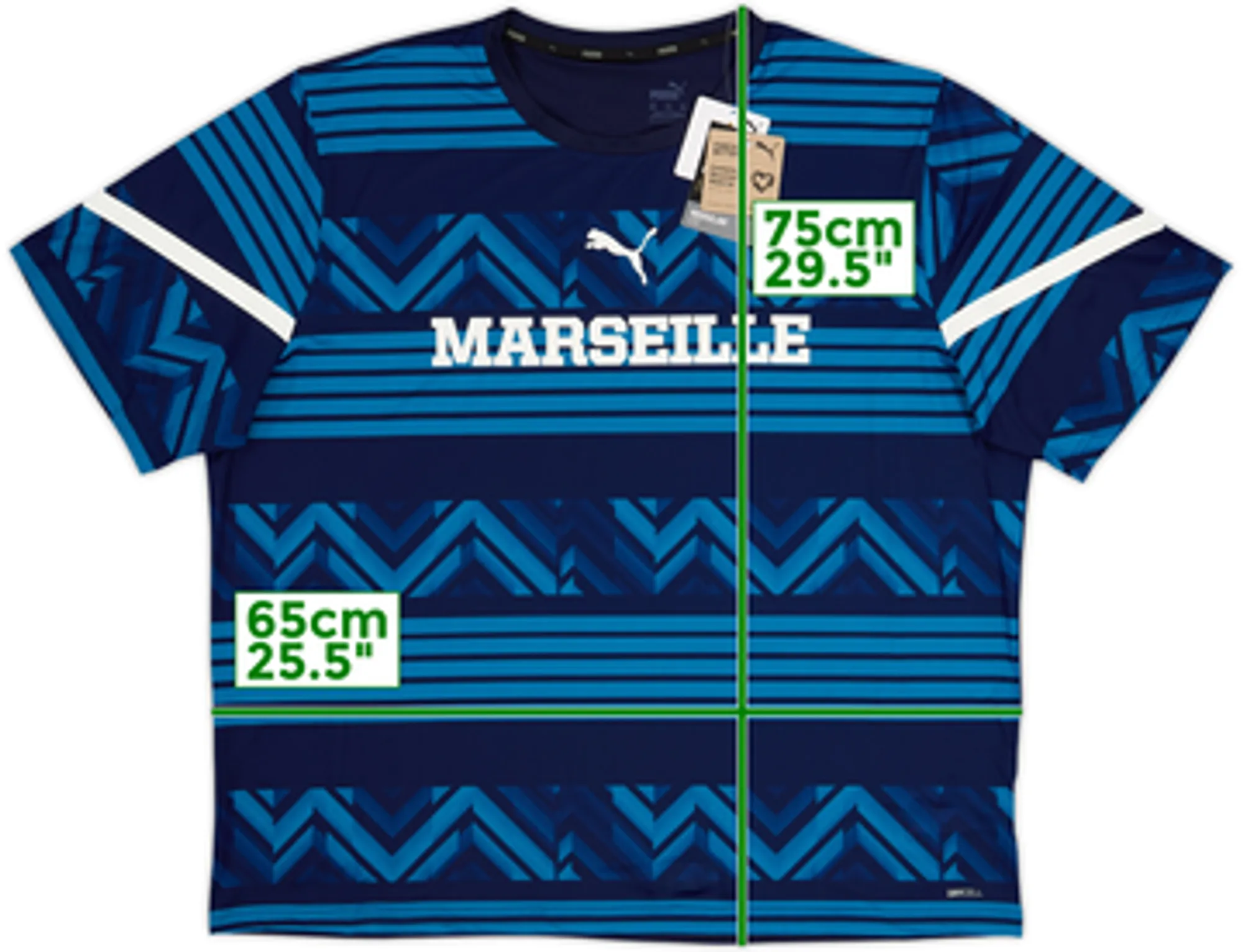 2021-22 Olympique Marseille Puma Training Shirt (XXL)