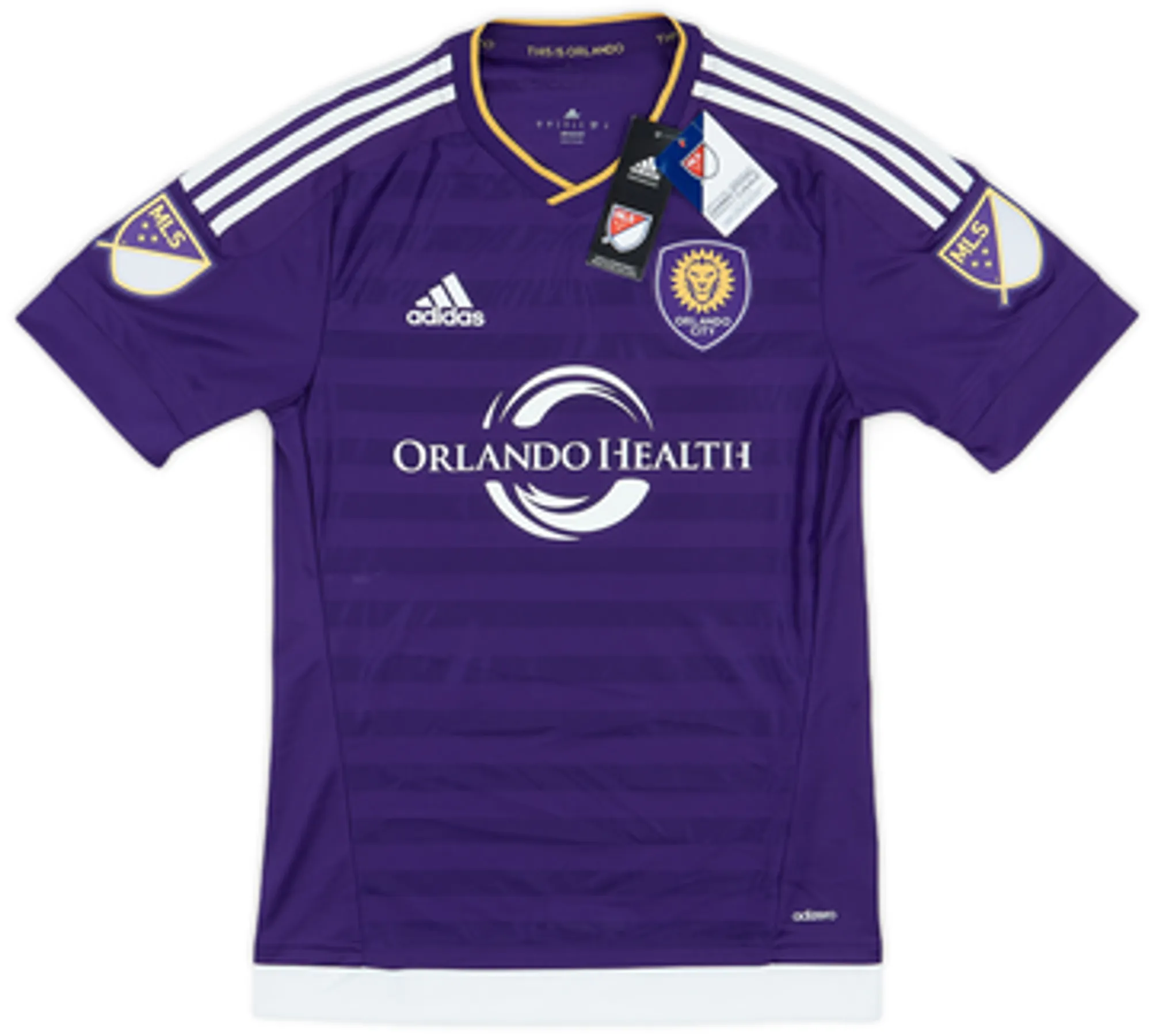 2015 Orlando City Authentic Home Shirt (L)