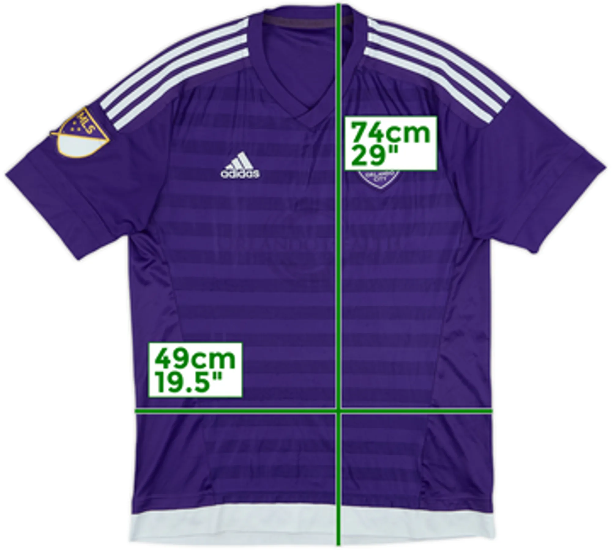 2016 Orlando City Home Shirt - 5/10 - (M)