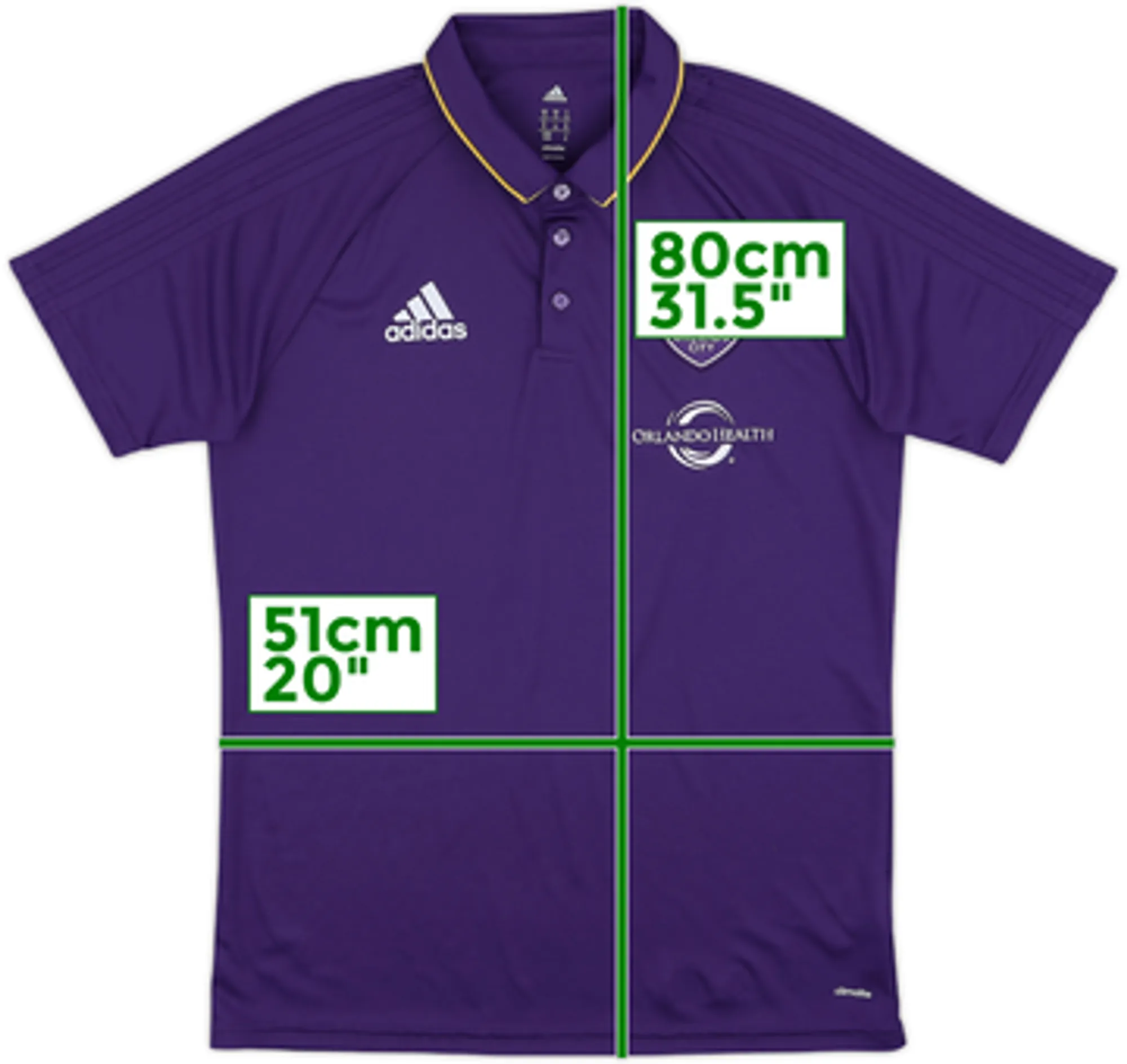 2016-17 Orlando City adidas Polo Shirt - 9/10 - (M)