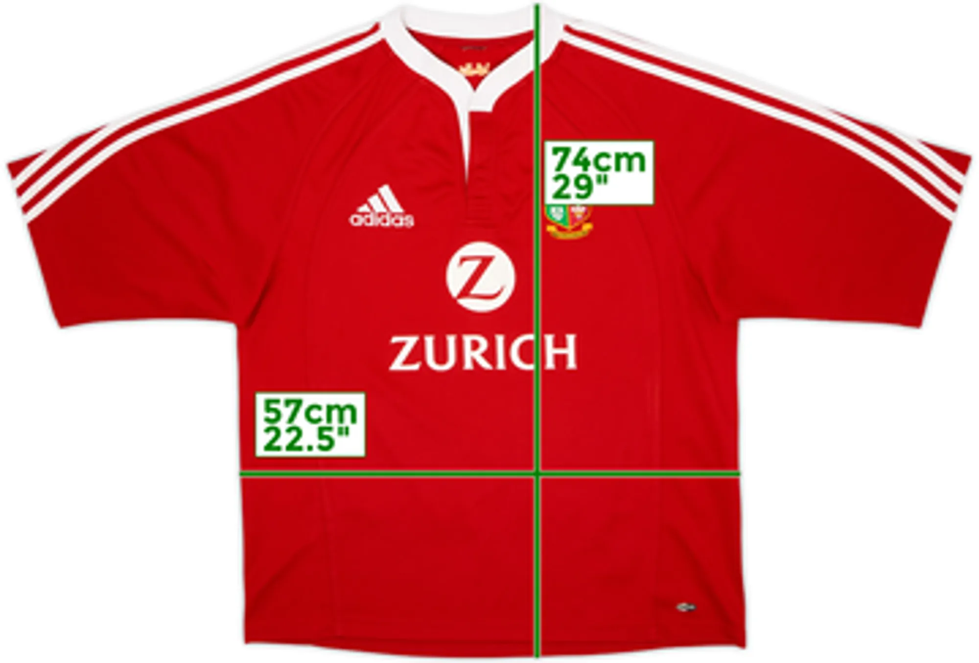 2005 British & Irish Lions Rugby 'New Zealand Tour' Shirt - 8/10 - (L)