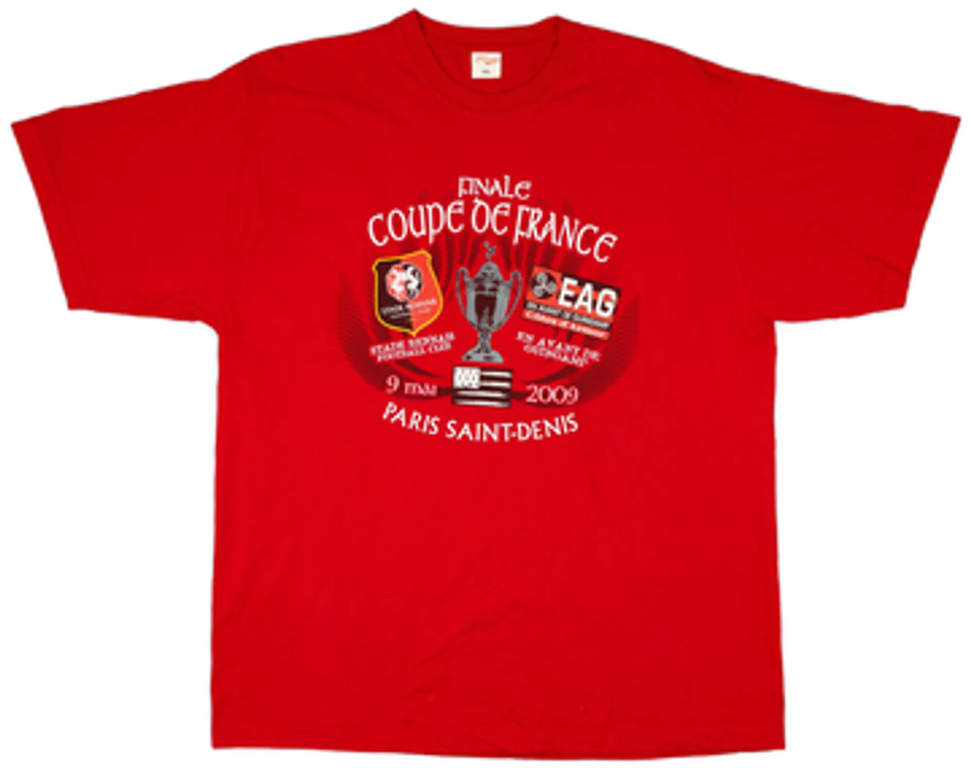 2008-09 Coupe de France 'Finale' Graphic Tee - 7/10 - (XXL)
