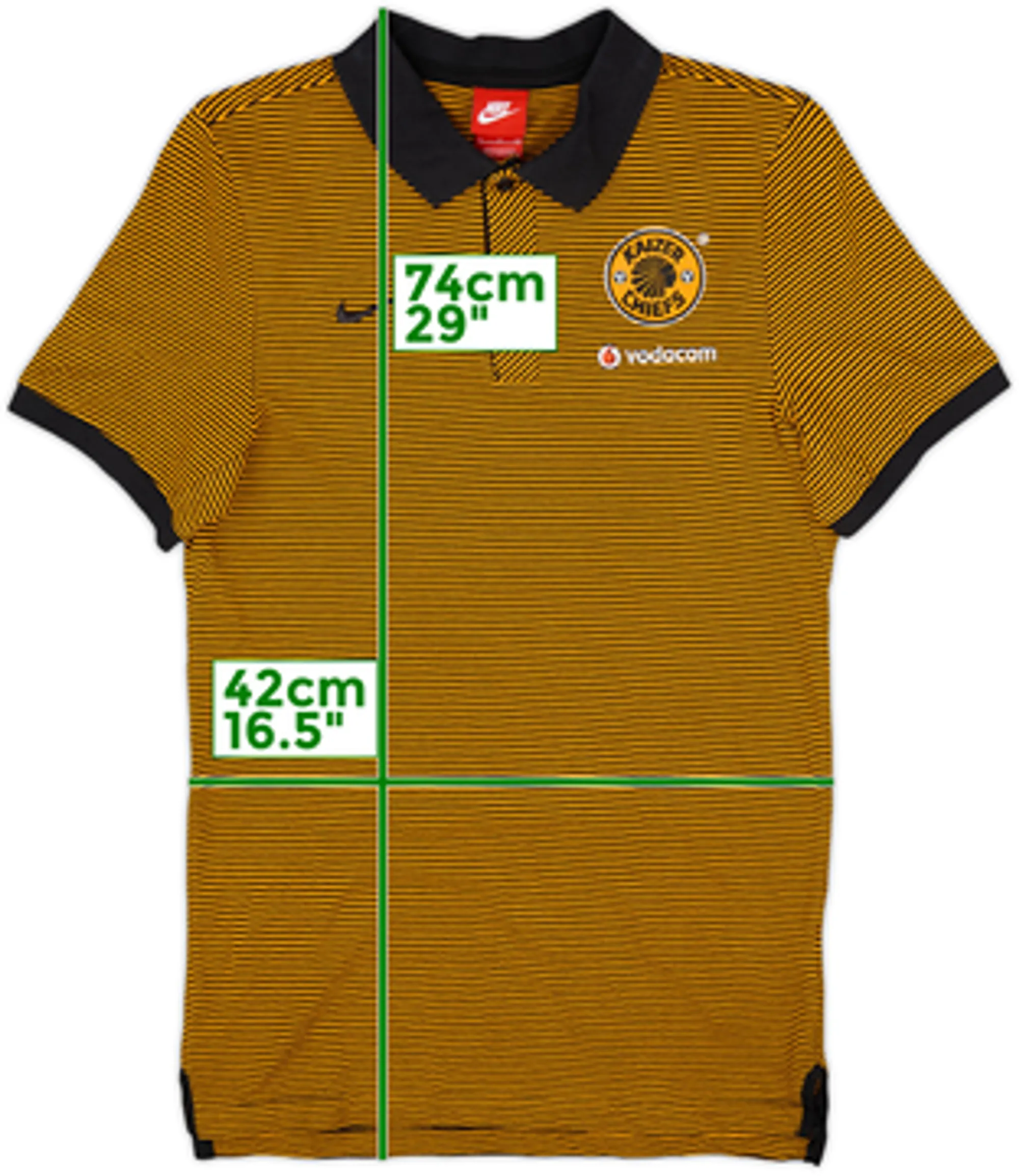 2016-17 Kaizer Chiefs Nike Polo Shirt - 10/10 - (S)