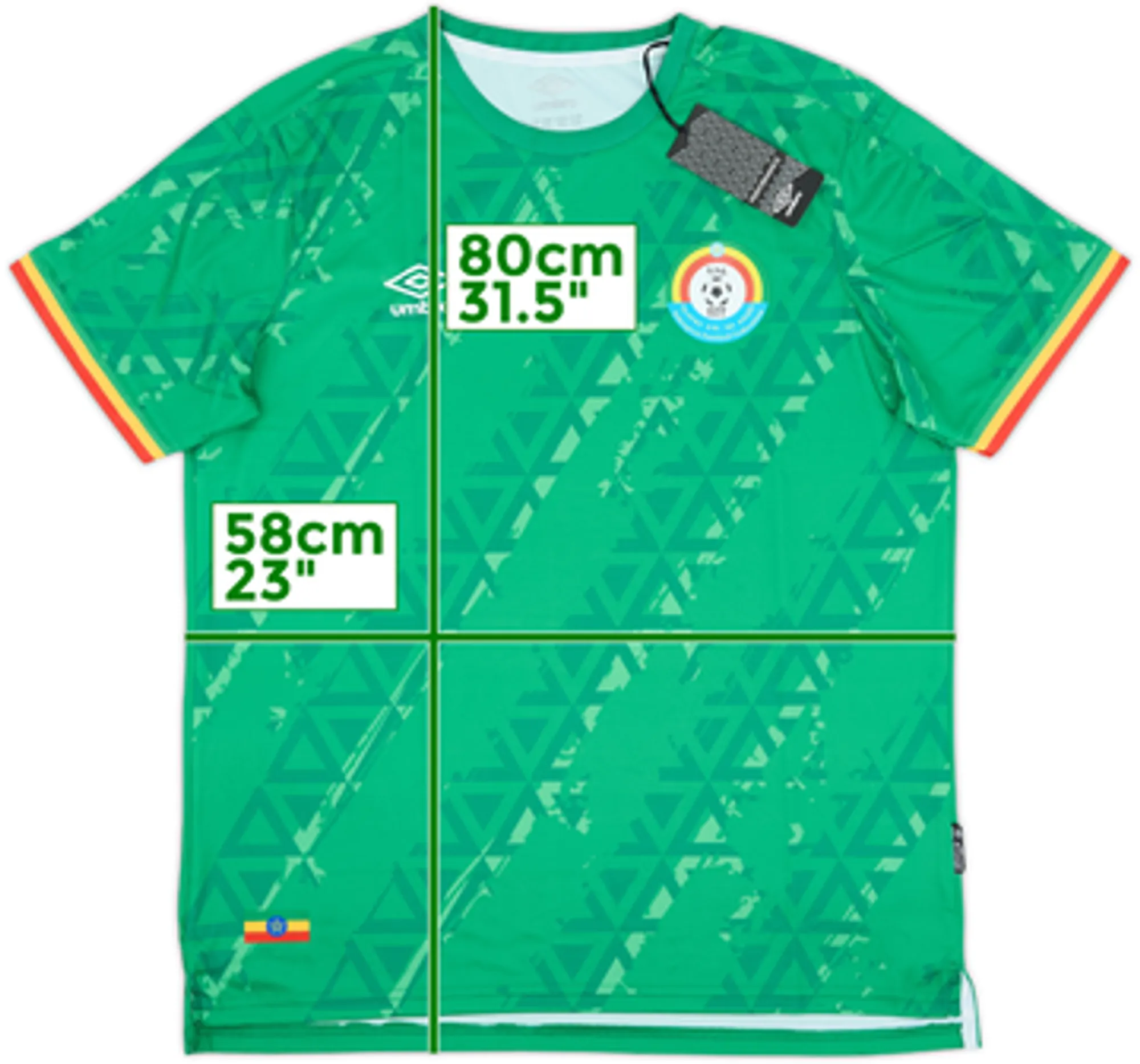 2021-22 Ethiopia Home Shirt (XXL)