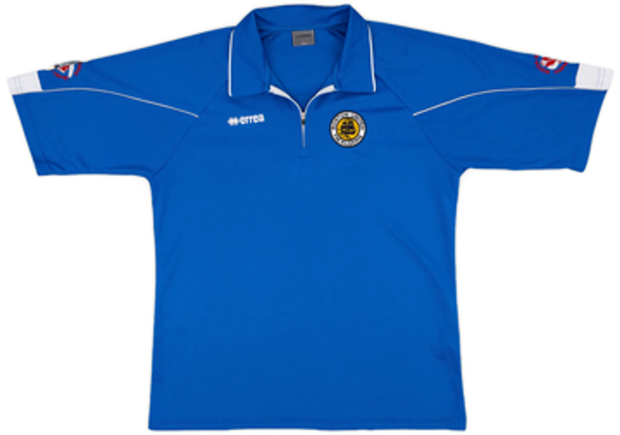 2012-13 Boston United Errea 1/4 Zip Polo Shirt - 9/10 - (XL)
