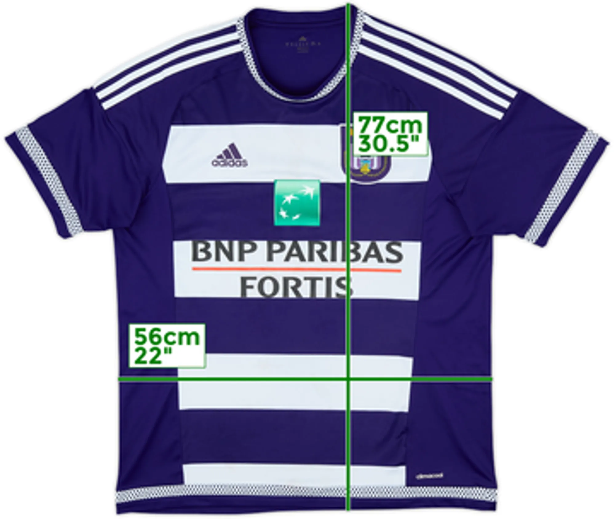 2015-16 Anderlecht Home Shirt - 5/10 - (XL)