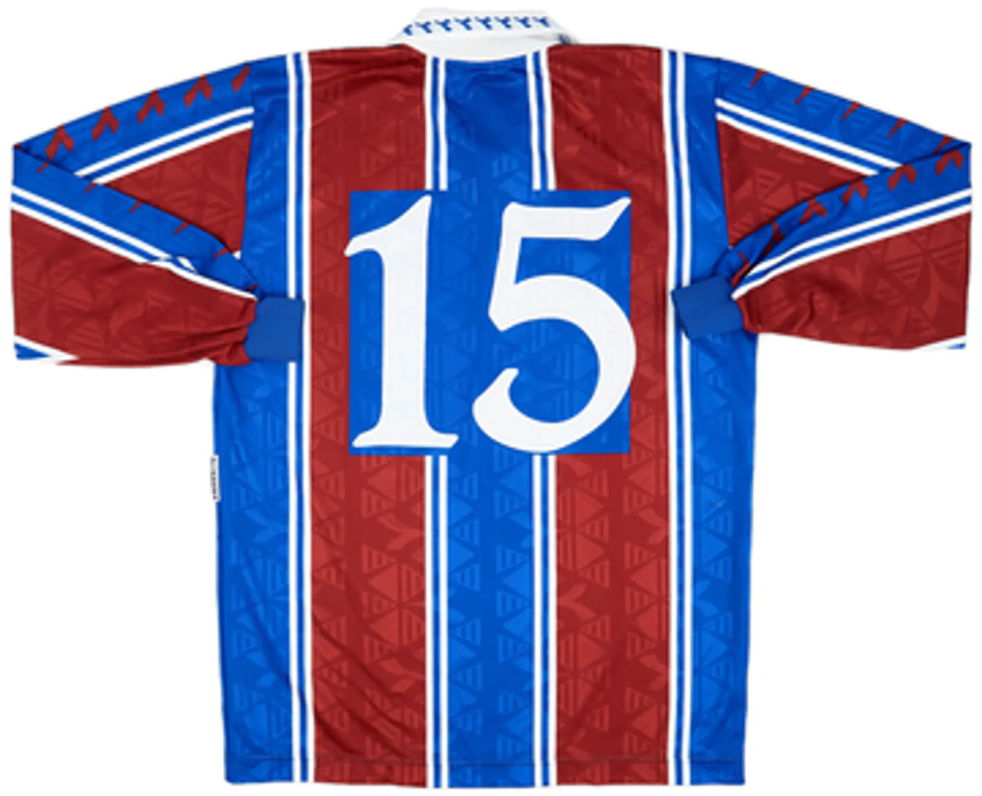 1995-96 Rapid Vienna Away L/S Shirt #15 - 6/10 - (XL)