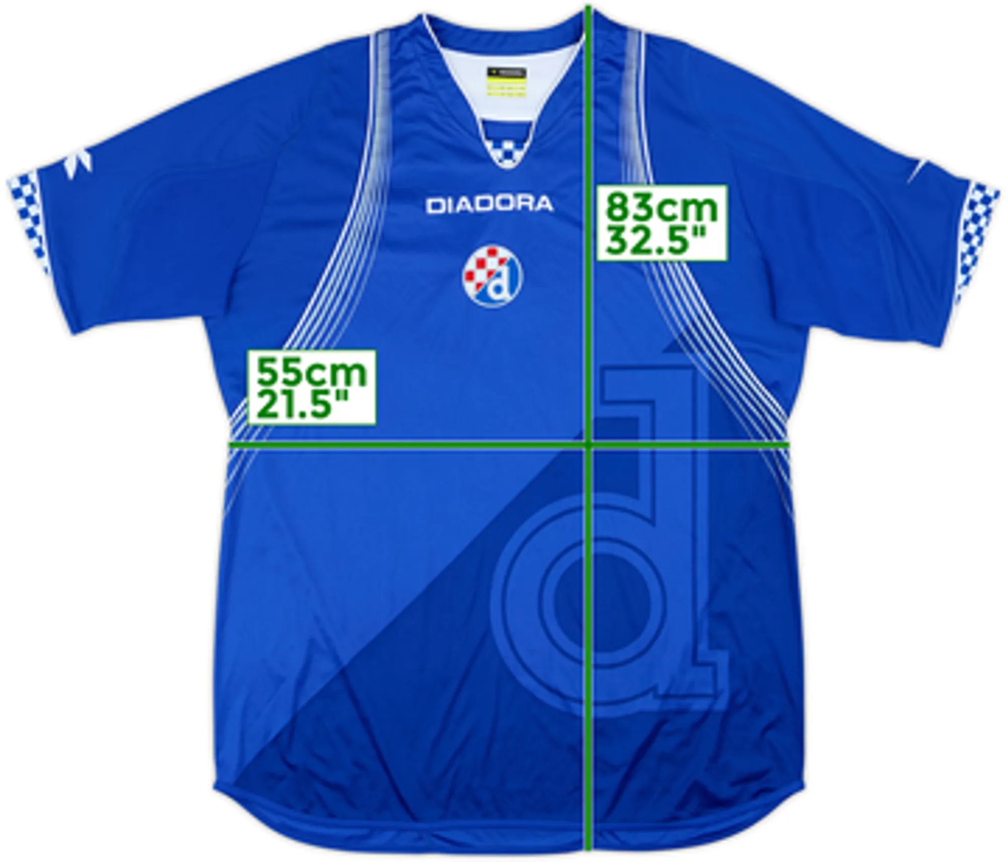 2007-08 NK Dinamo Zagreb European Home Shirt - 9/10 - (L)
