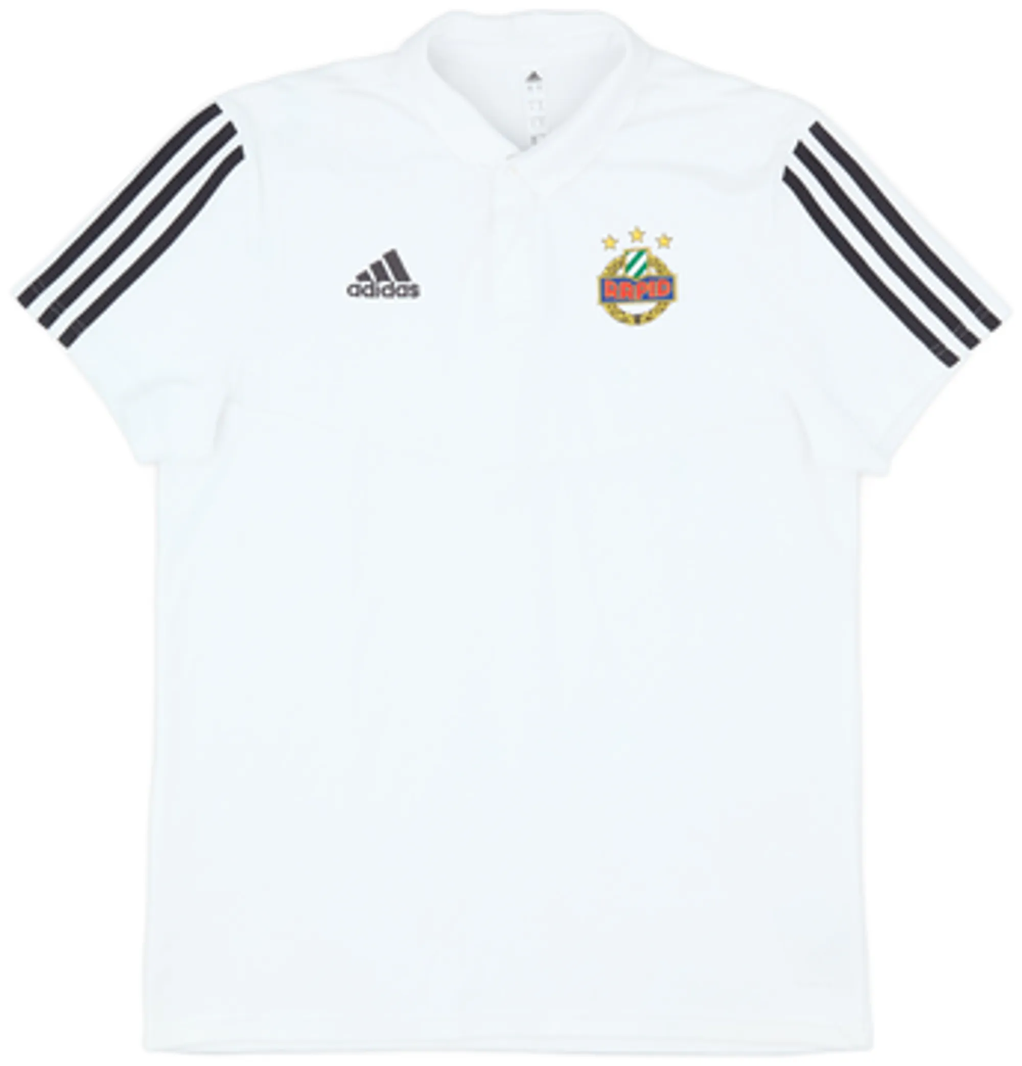 2018-19 Rapid Vienna adidas Polo Shirt - 8/10 - (M)