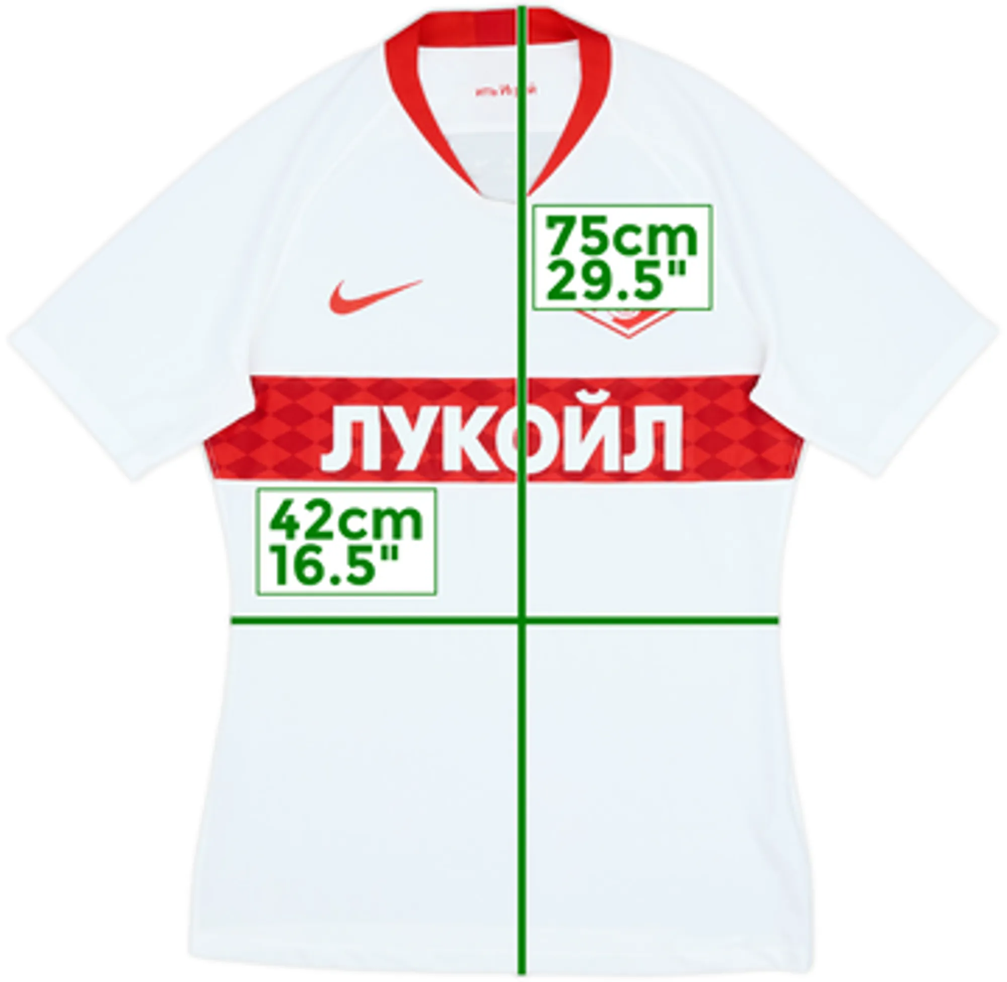 2019-20 Spartak Moscow Away Shirt - 8/10 - (M)