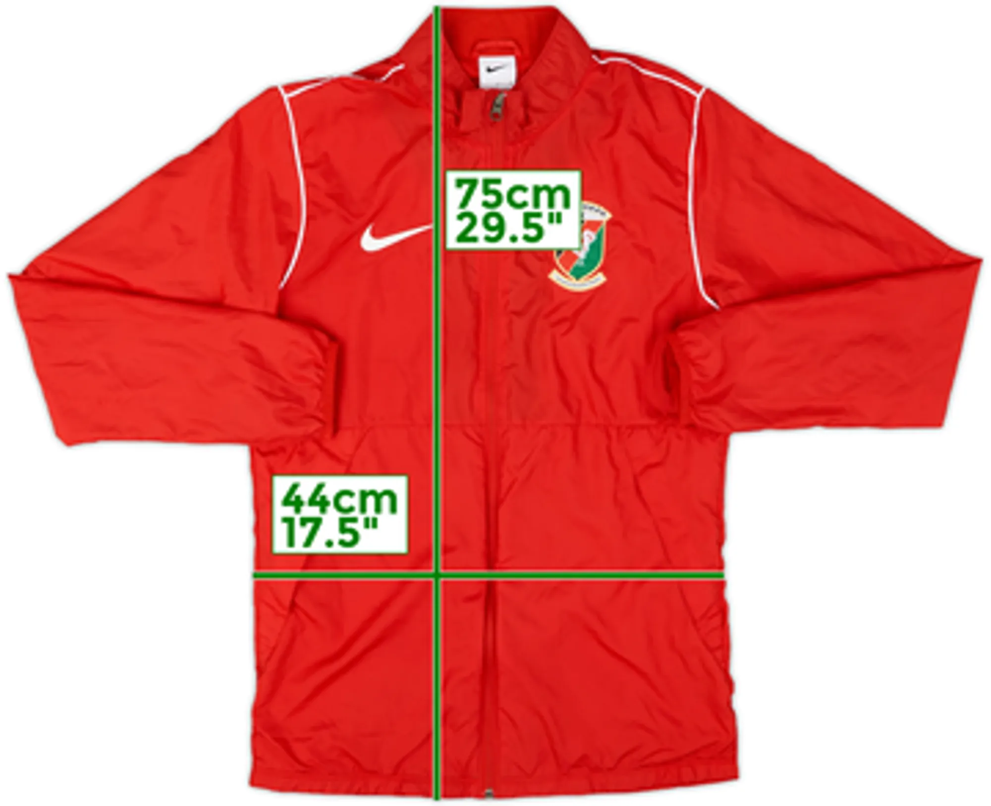 2022-23 Glentoran FC Nike Track Jacket - 10/10 - (S)