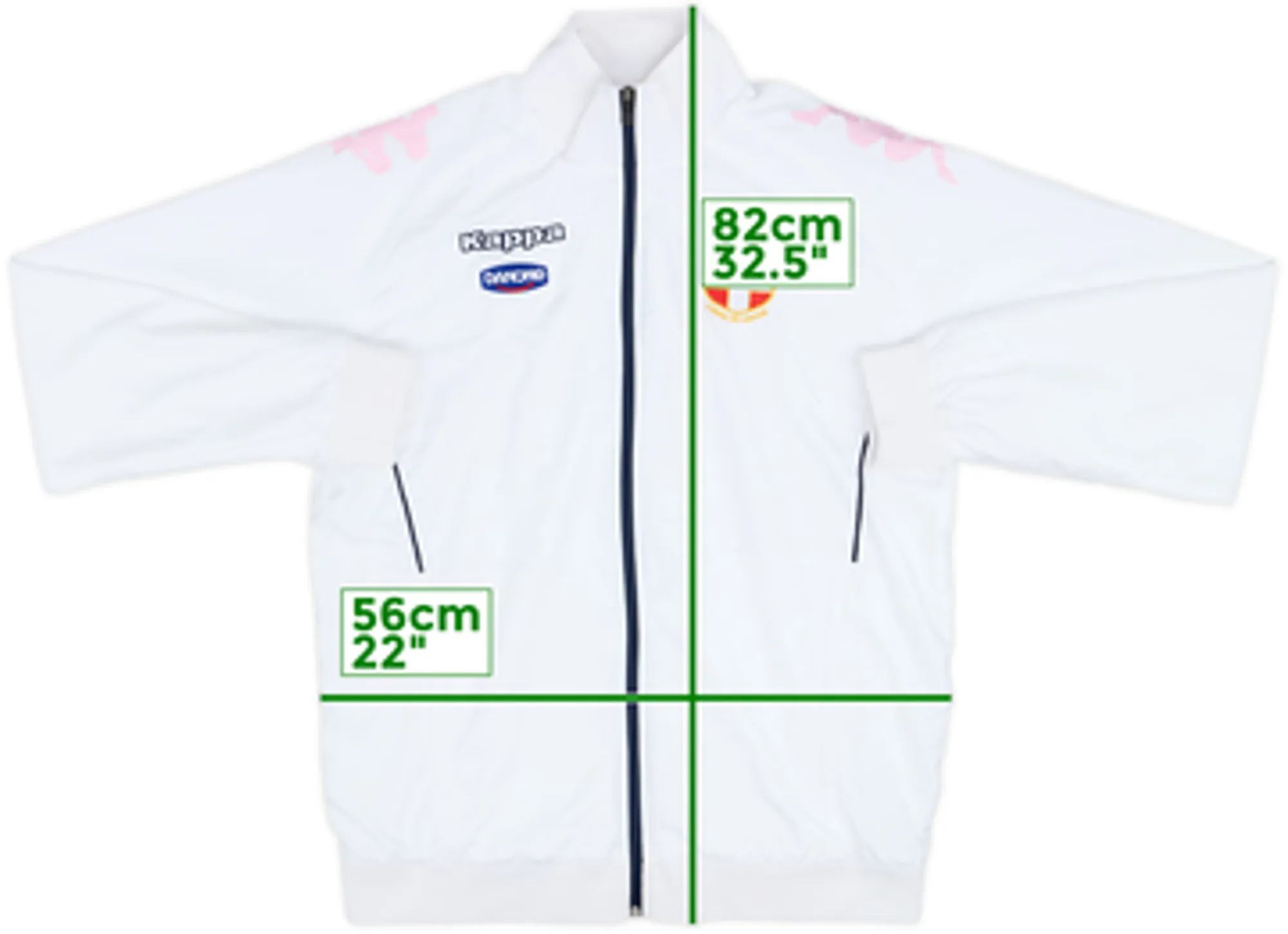 2010-11 Evian Thonon Gaillard Kappa Track Jacket - 8/10 - (M)