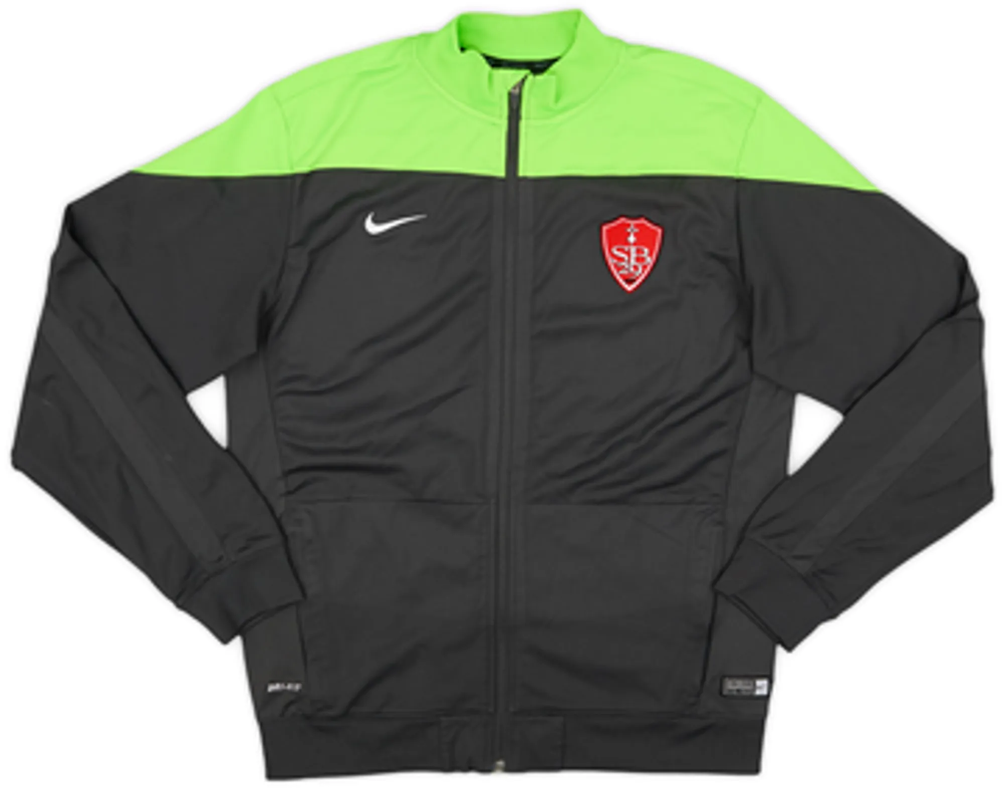 2014-15 Stade Brestois Nike Track Jacket - 9/10 - (XL.Boys)