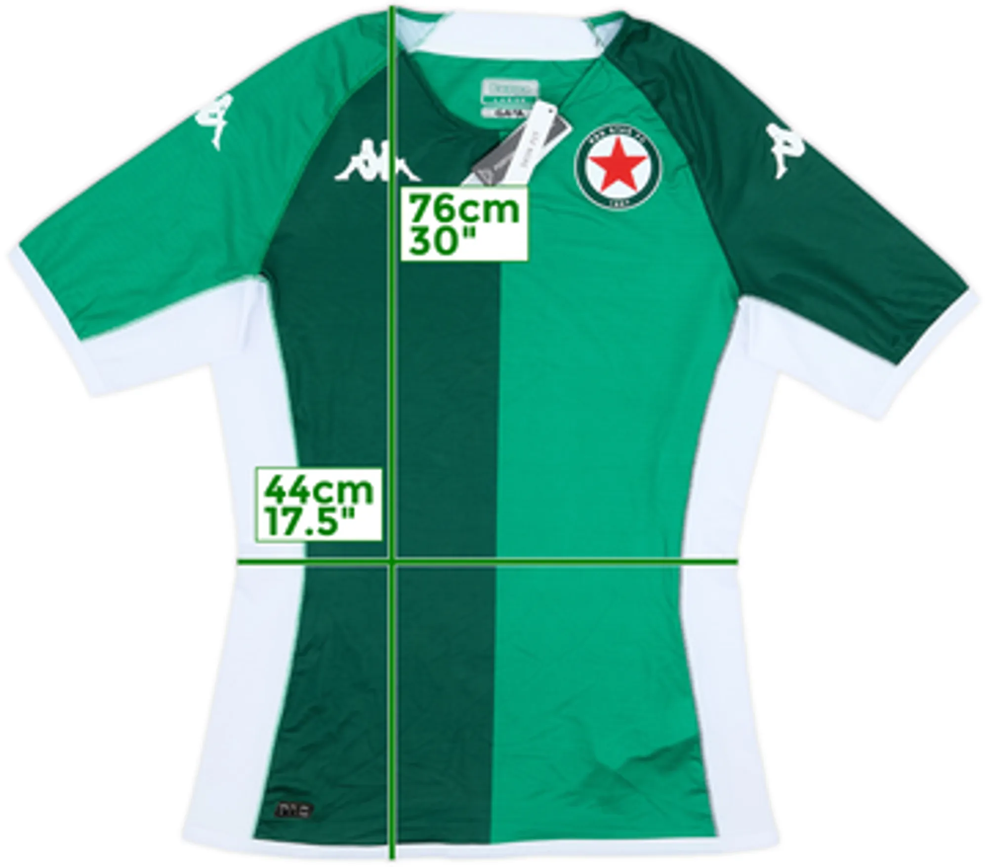 2022-23 Red Star FC Kappa Kombat Home Shirt (L)